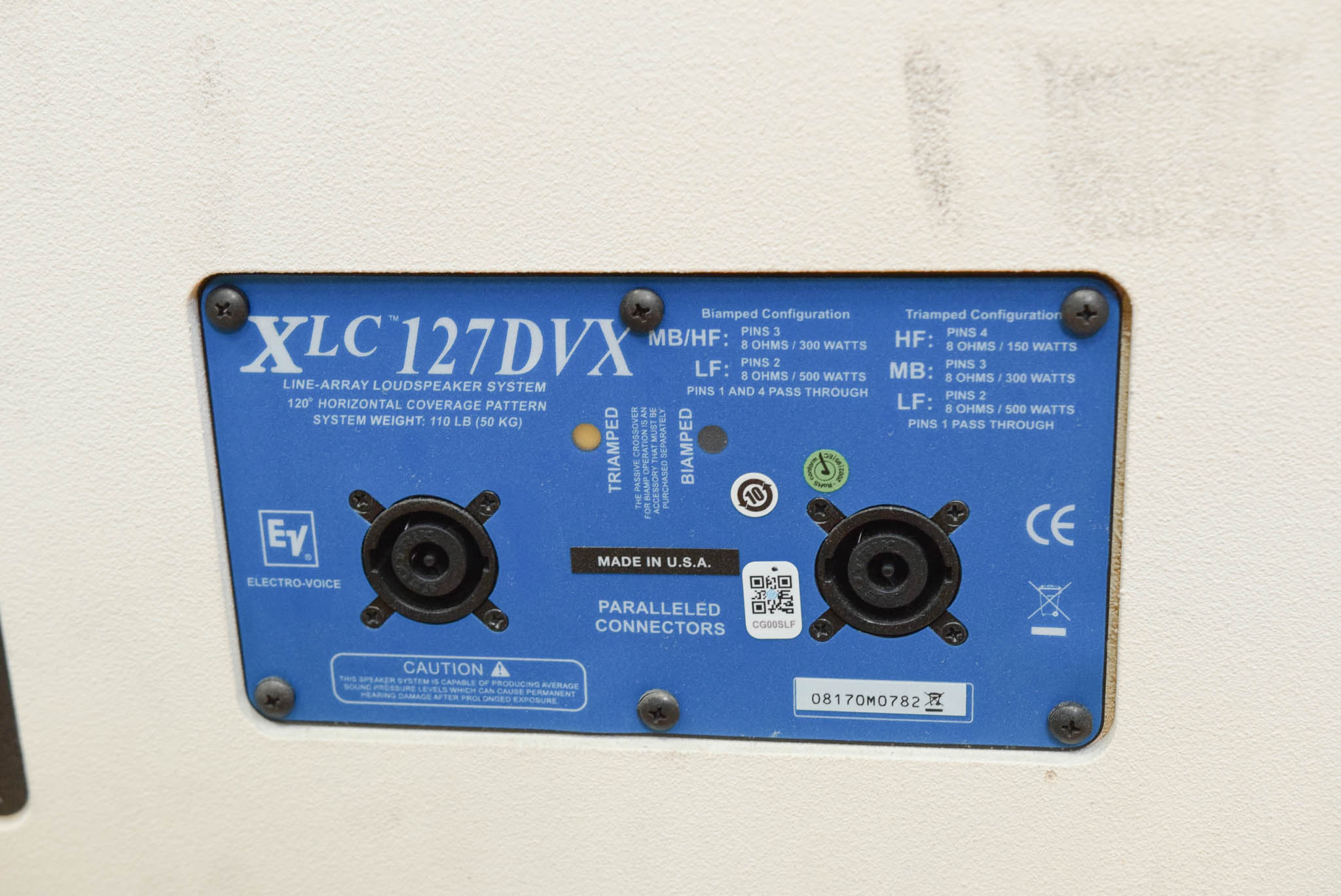 Electro-Voice (EV) XLC127DVX Line-Array Element (PAIR)