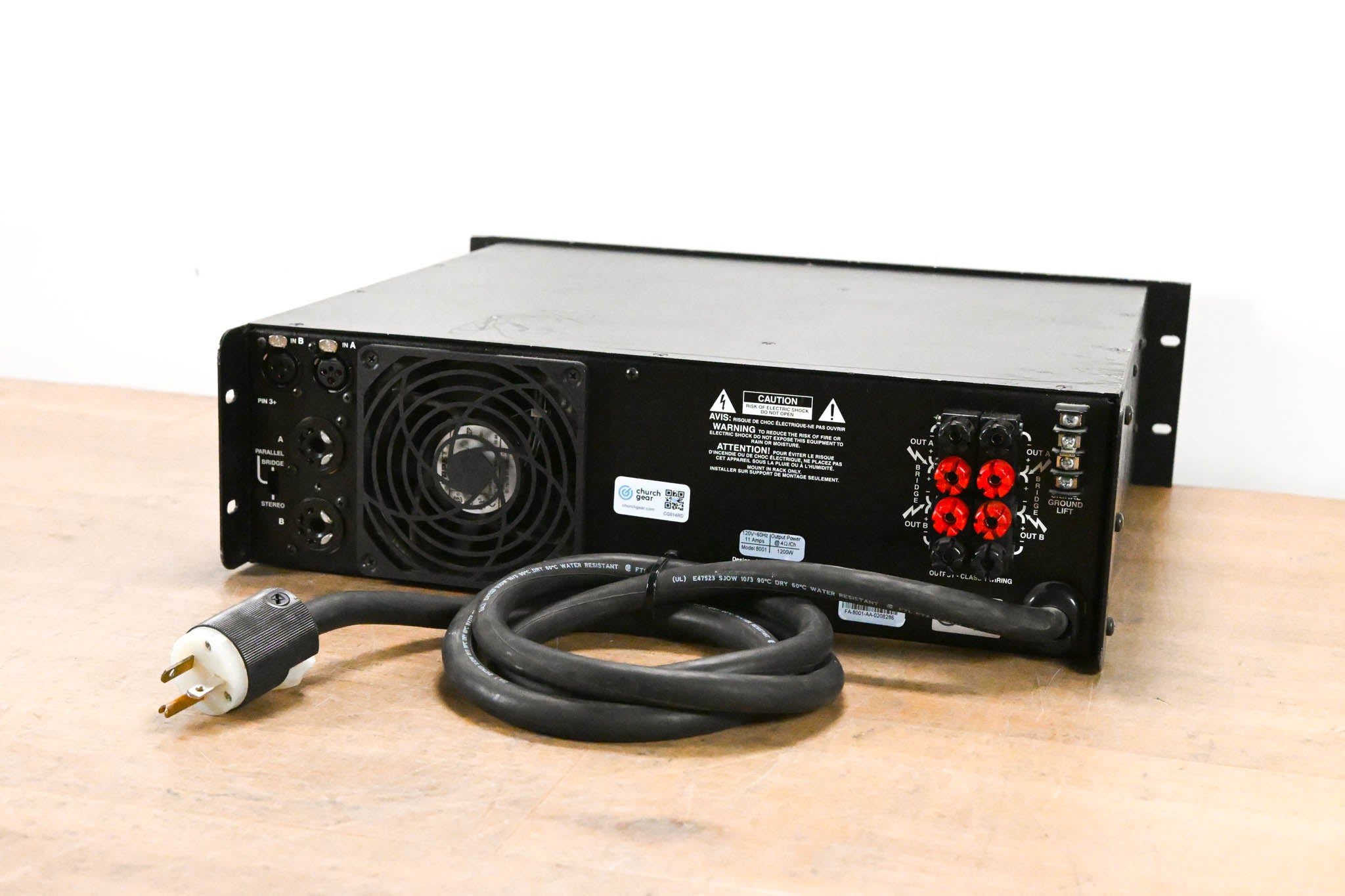 Crest Audio 8001 2-Channel Power Amplifier