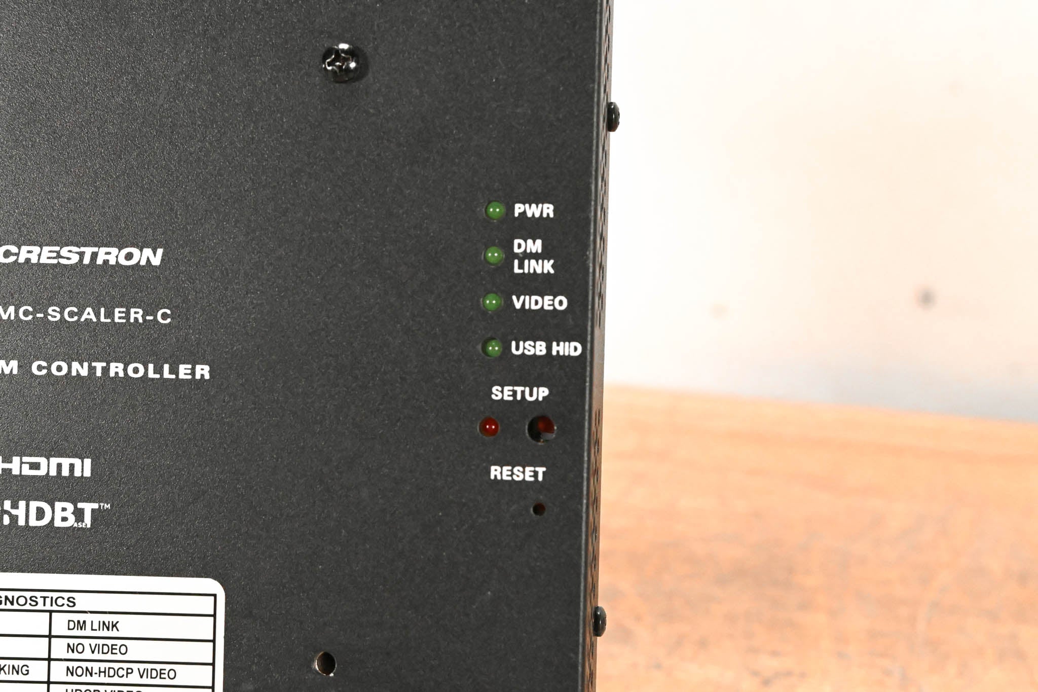 Crestron DM-RMC-SCALER-C Receiver & Room Controller (NO POWER SUPPLY)