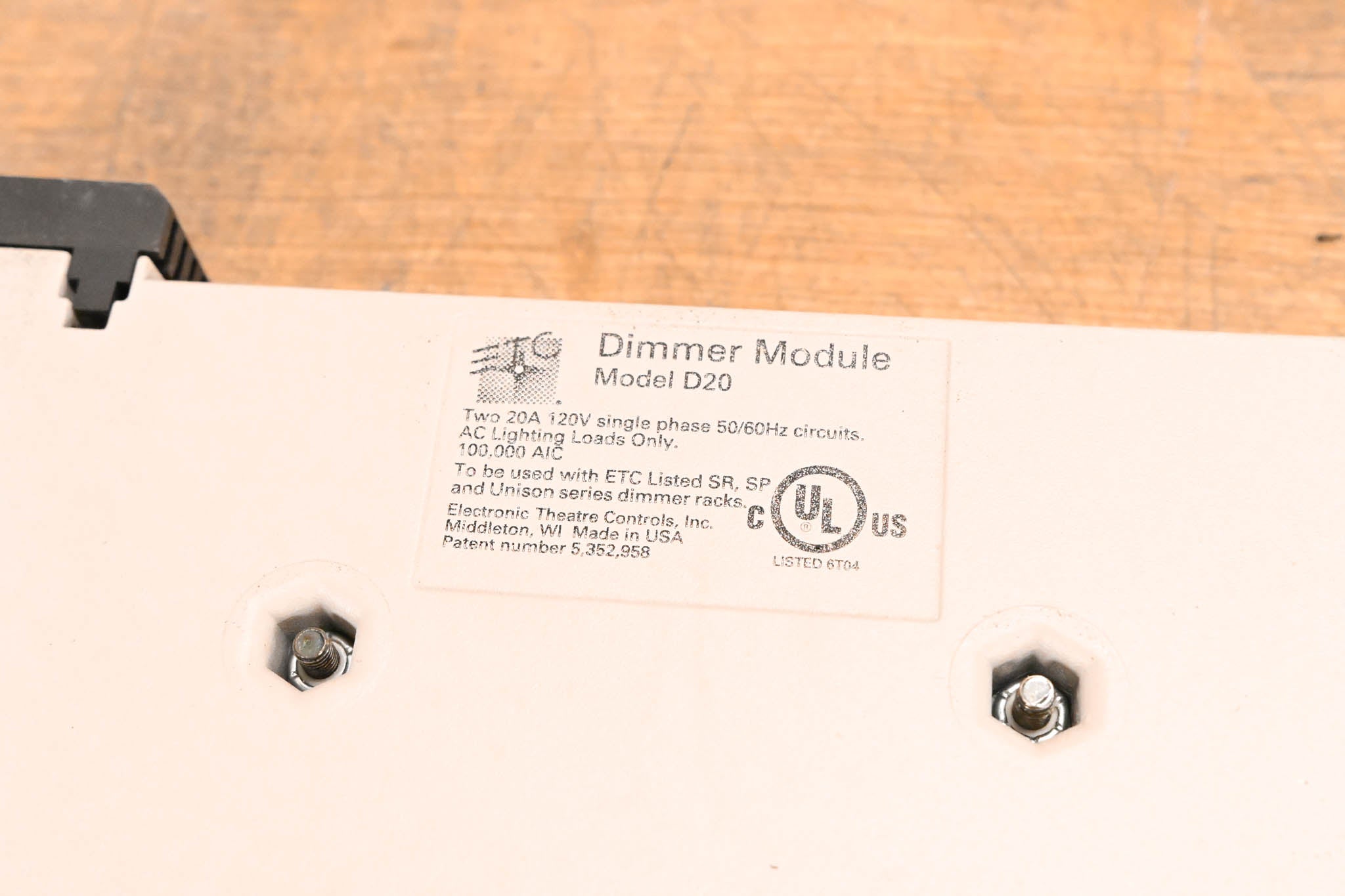 ETC D20 Dual 20A Dimmer Module (Pack of 4)