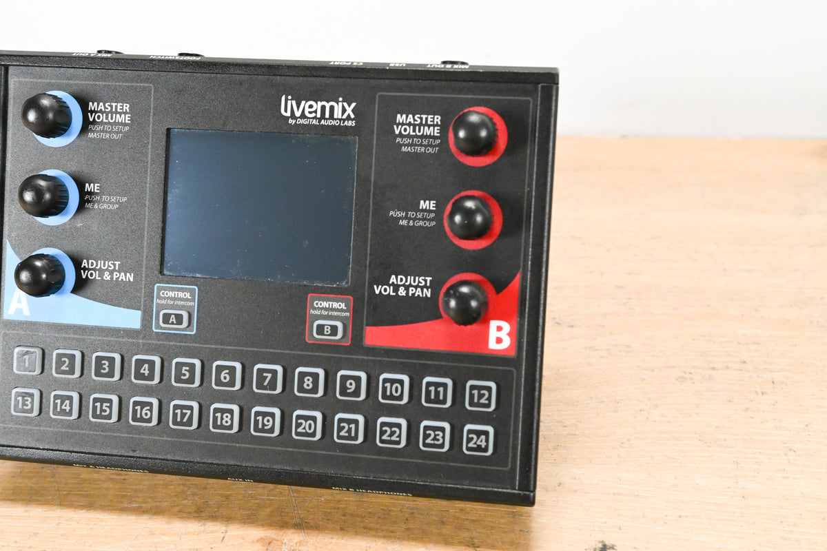 Digital Audio Labs LiveMix CS-DUO Personal Monitor Mixer