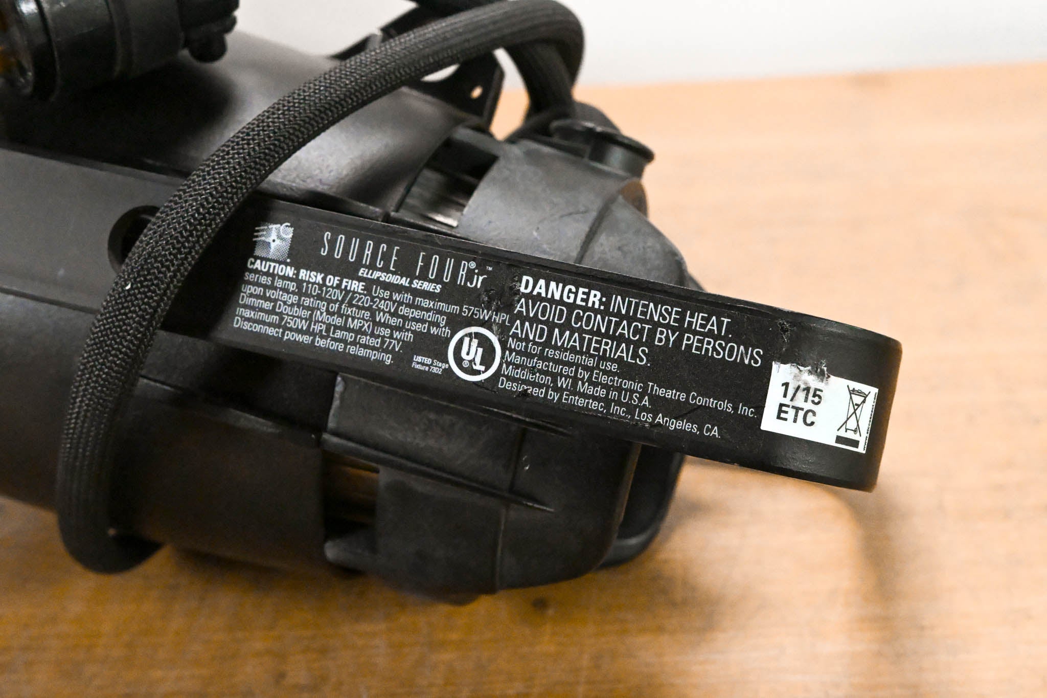 ETC Source Four Jr 26 Degree 575 Ellipsoidal Light
