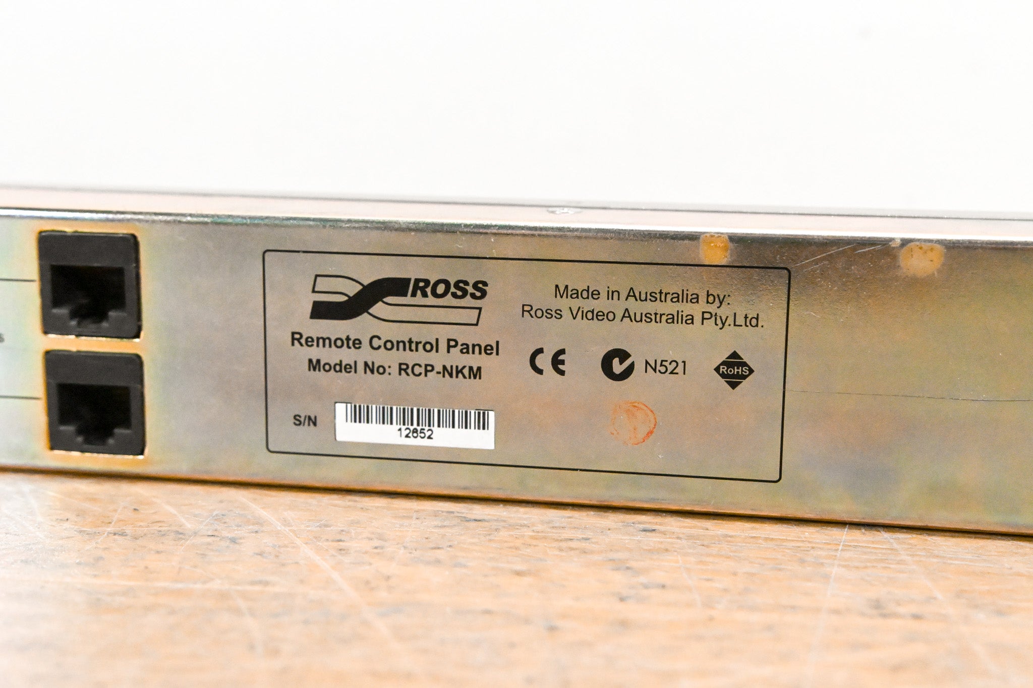 Ross RCP-NKM 1RU Remote Control Panel (NO POWER SUPPLY)