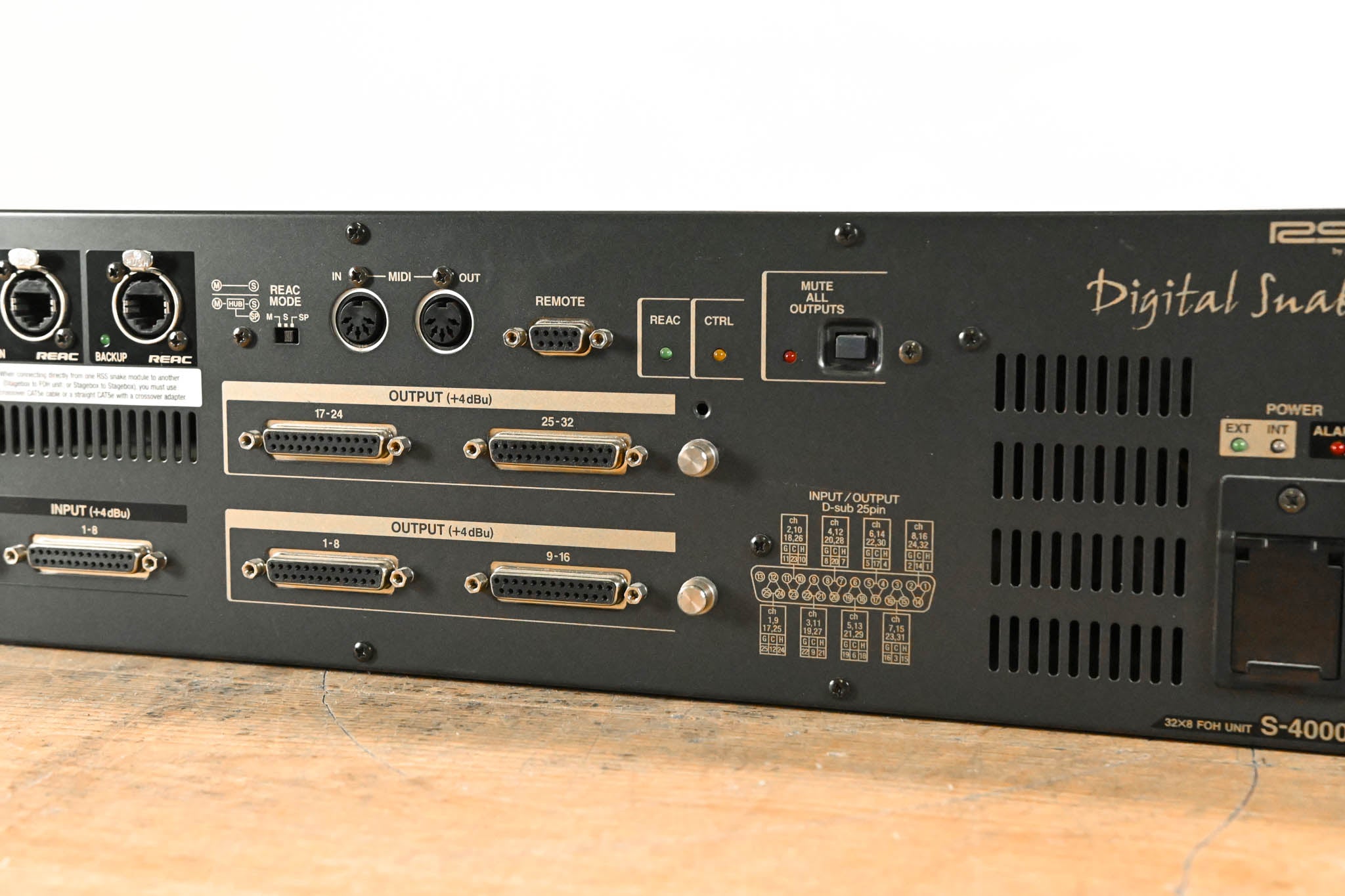 Roland S-4000H Digital Snake 32 x 8 Front of House Unit