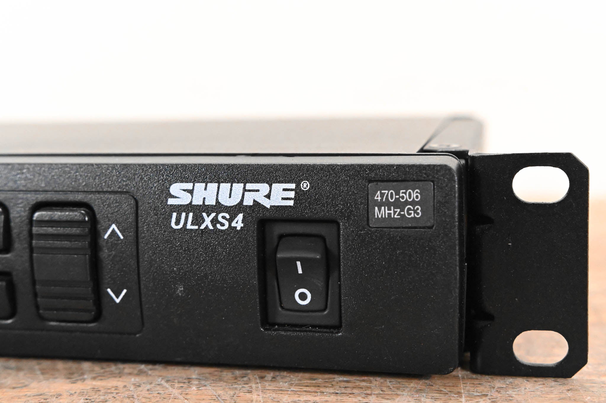 Shure ULXS4 Wireless Receiver - G3 Band: 470-506 MHz (NO POWER SUPPLY)