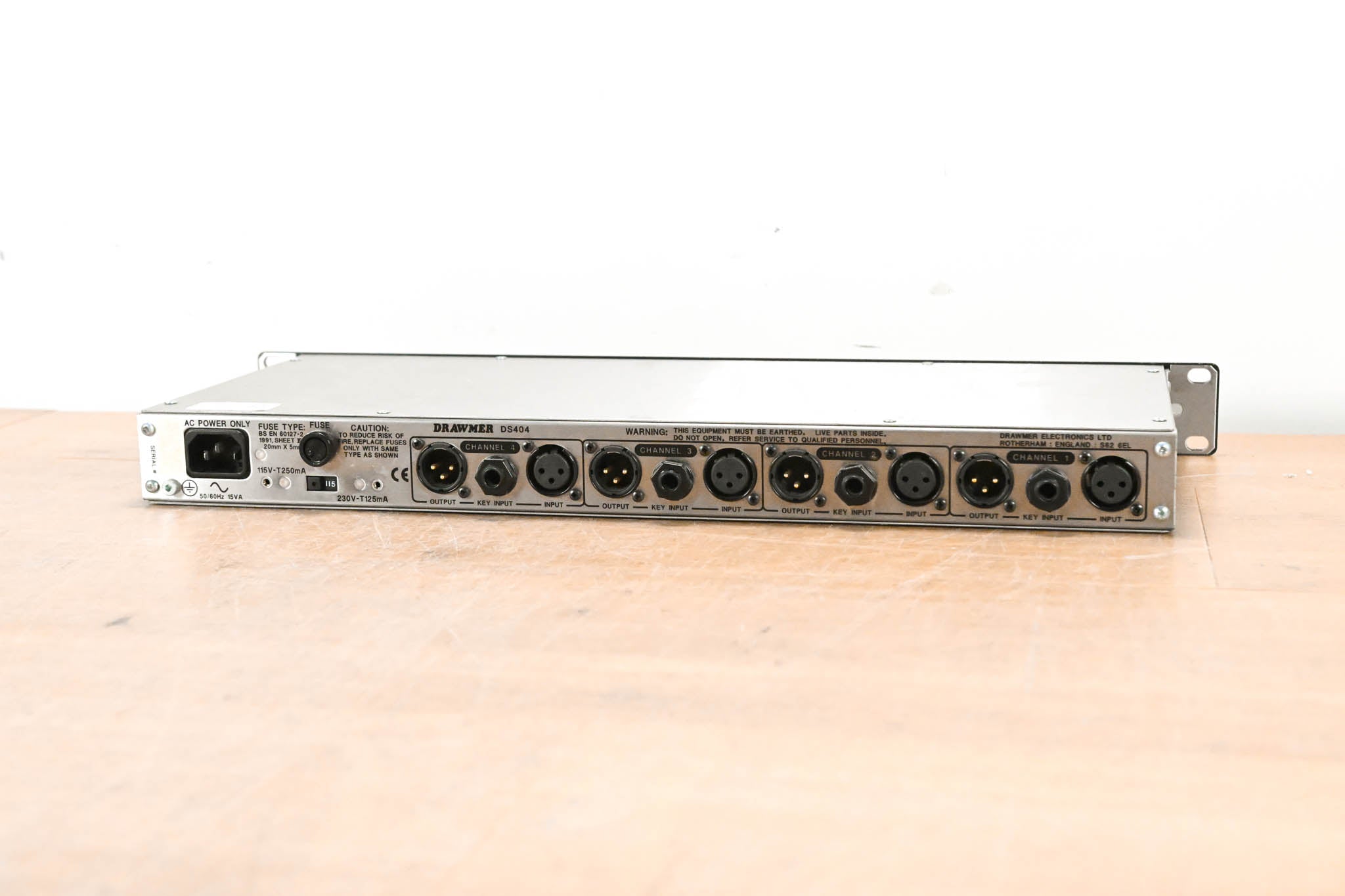 Drawmer DS404 Quad-Gate 4-Channel Noise Gate