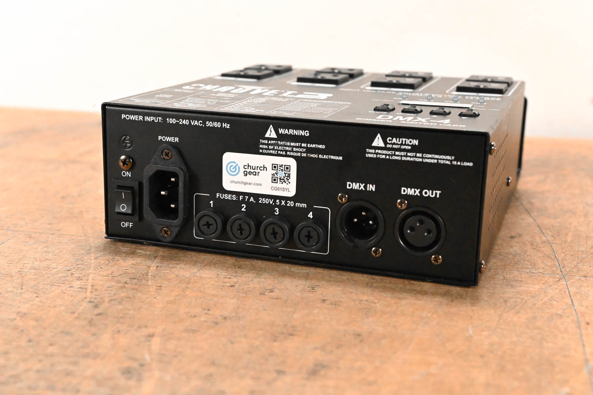Chauvet DMX-4 4-Channel DMX Dimmer/Relay Pack