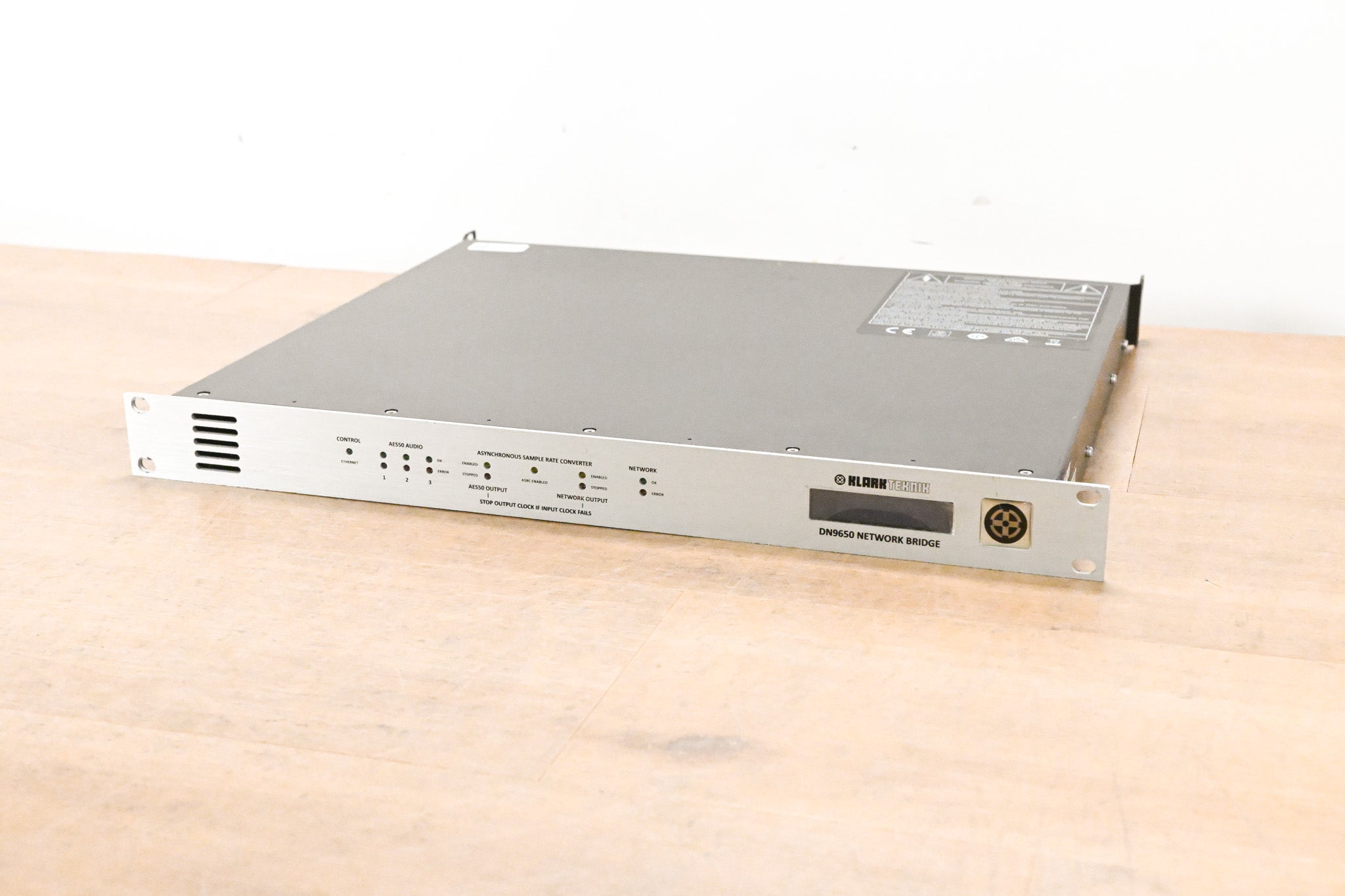 Klark Teknik DN9650 Digital Audio Network Bridge