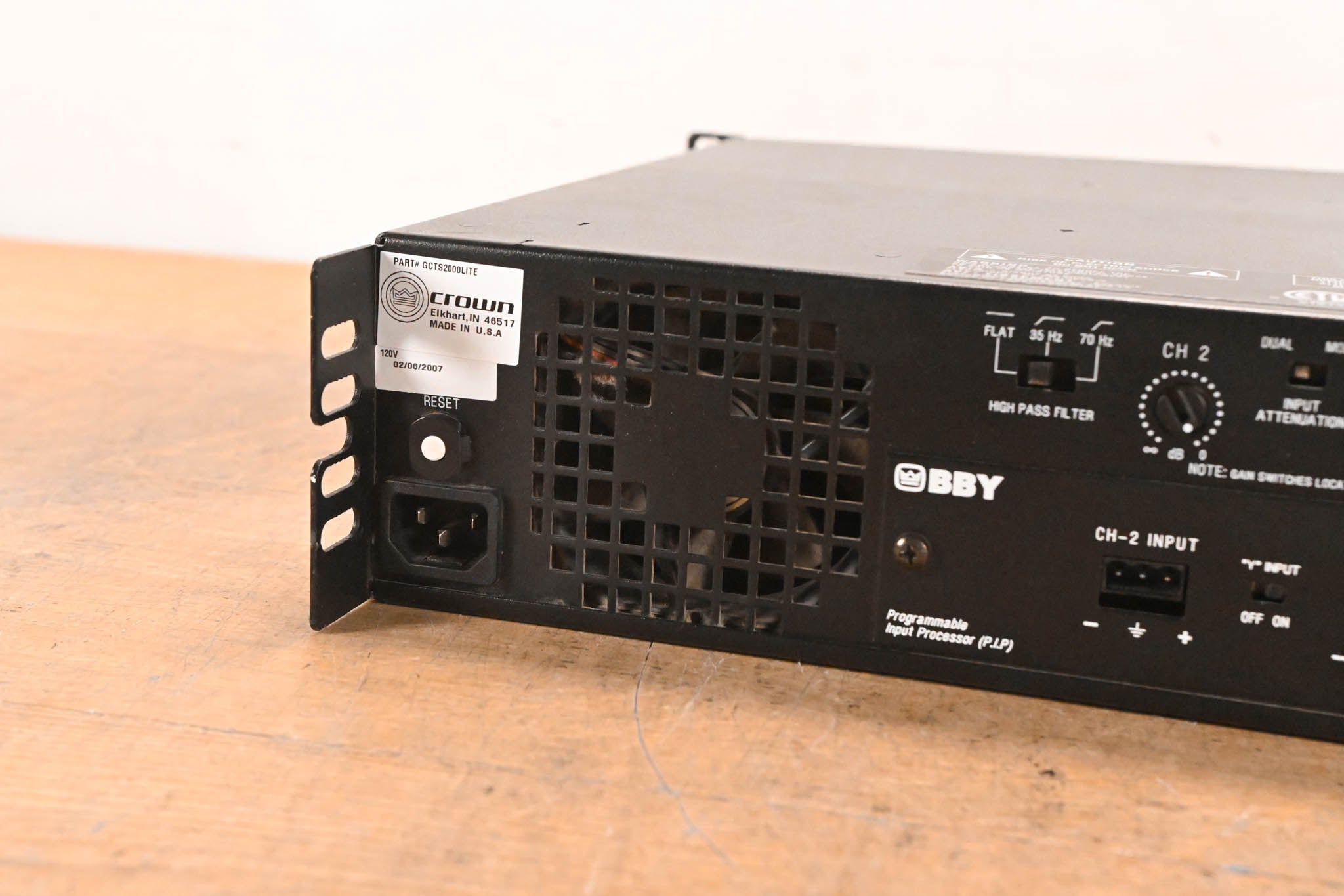 Crown CTs 2000 2-Channel 1000W Power Amplifier