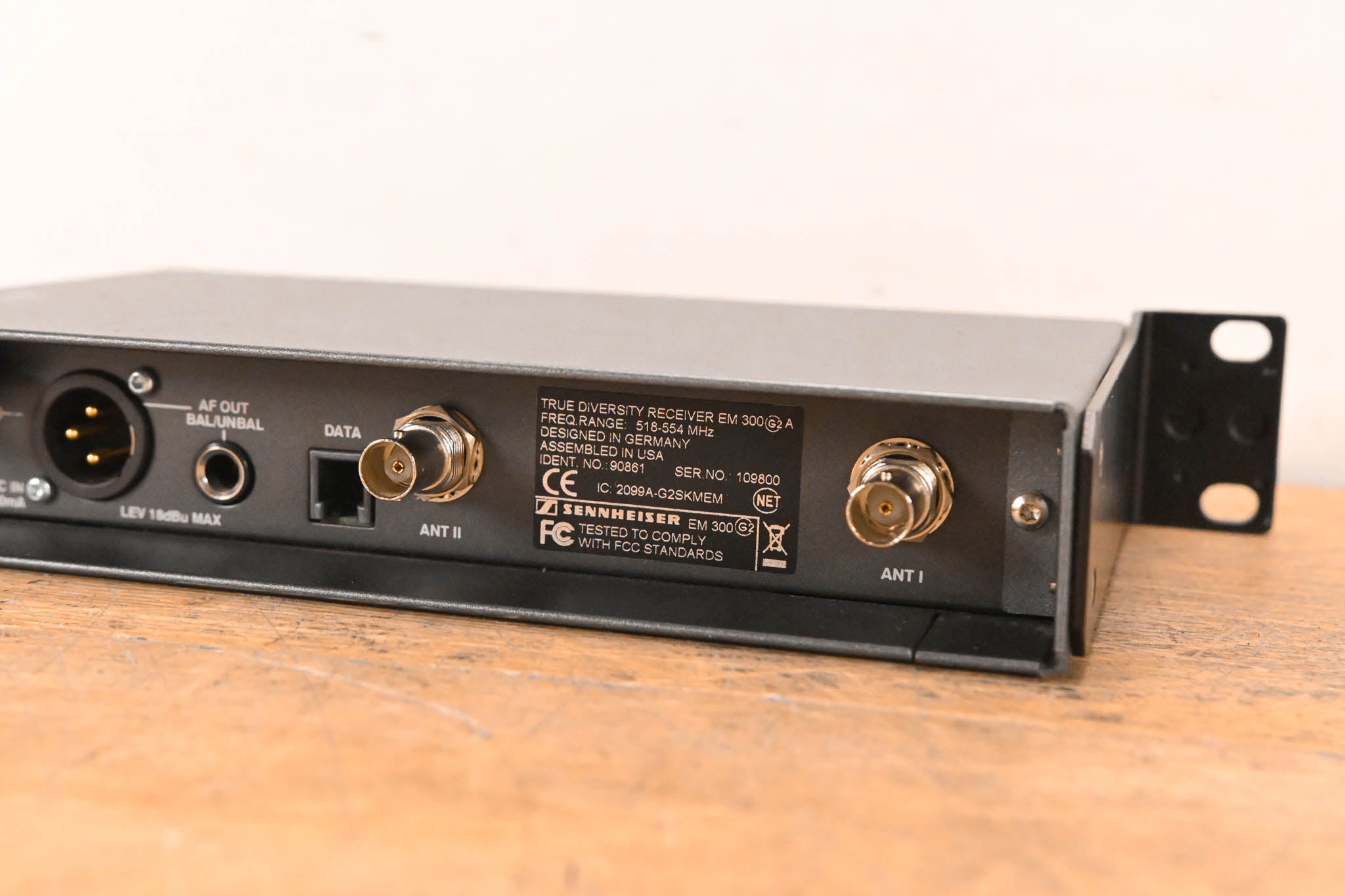 Sennheiser EM 300 G2 Wireless Receiver - 518-554 MHz (NO POWER SUPPLY)