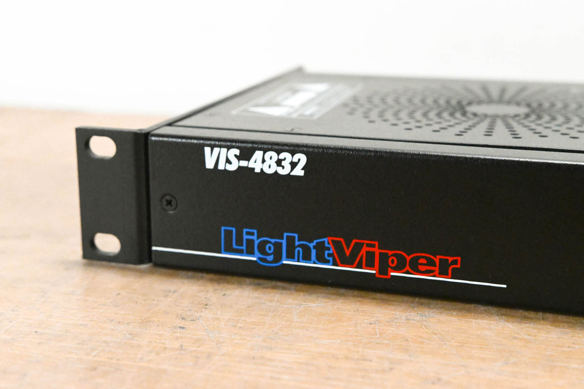 Fiberplex VIS-4832 LightViper 32X8 AES Input Fiber Optic Transport