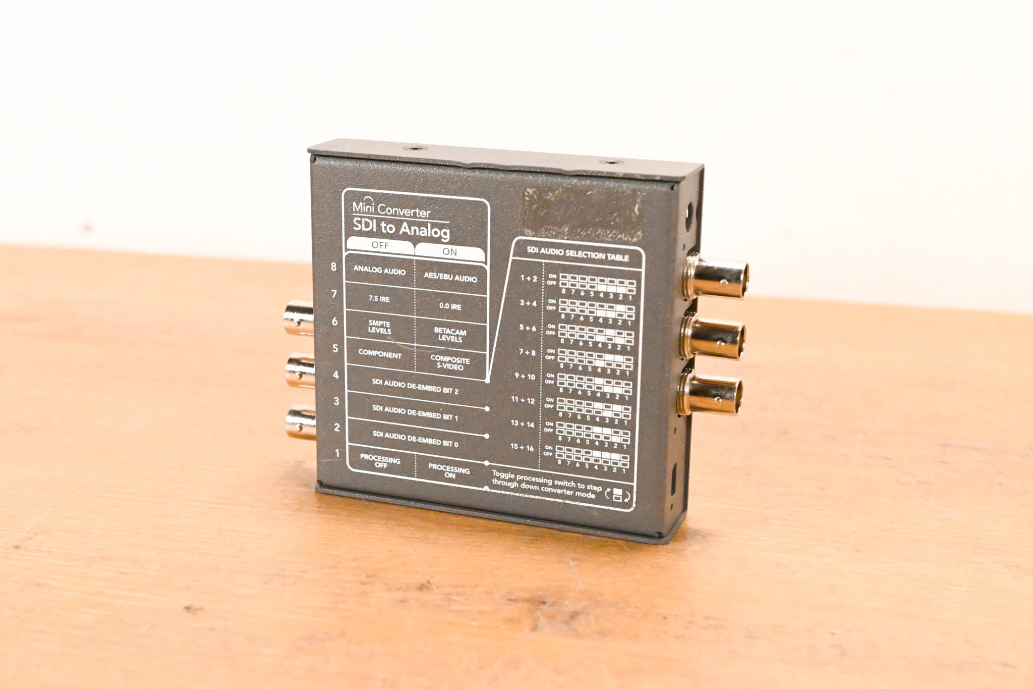 Blackmagic Design Mini Converter SDI to Analog (NO POWER SUPPLY)