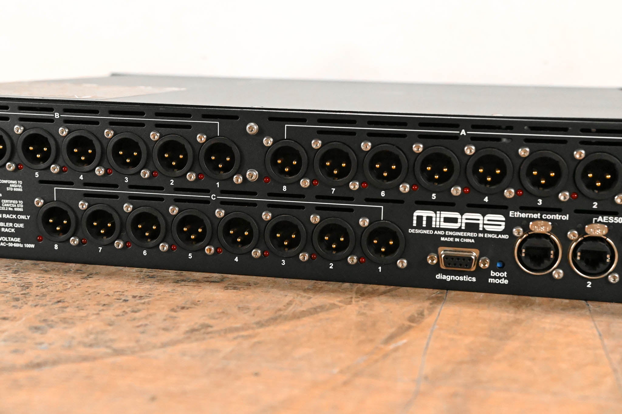 Midas DL152 PRO Series 24-Output Stage Box