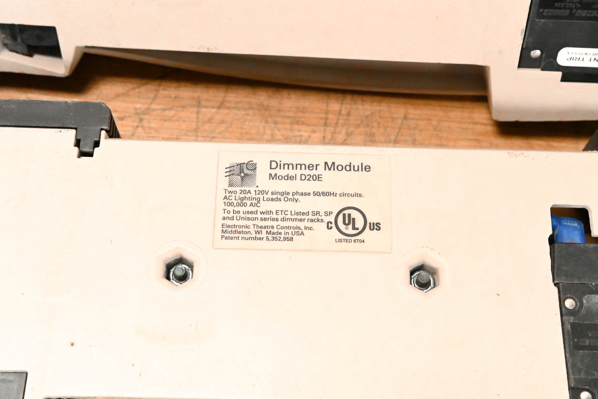 ETC D20E Dual 20A Dimmer Module (Pack of 4)