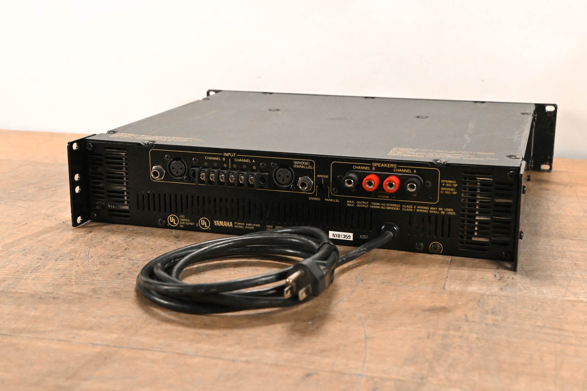 Yamaha P4500 2-Channel Power Amplifier