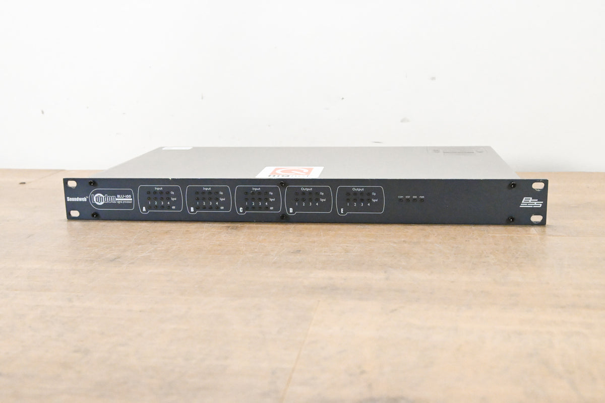 BSS London BLU-100 12x8 Signal Processor with BLU Link
