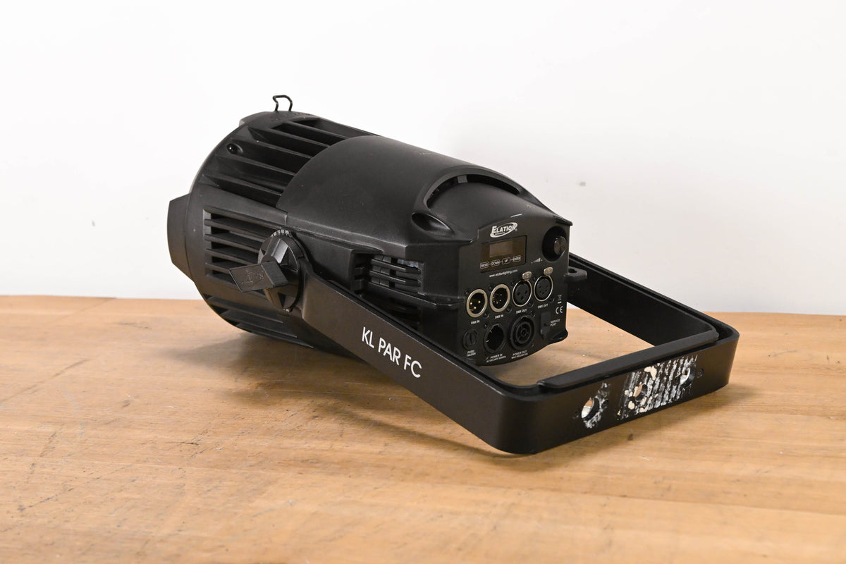 Elation KL PAR FC 280W RGBMA LED Par Wash Light - Black (NO POWER CABLE)