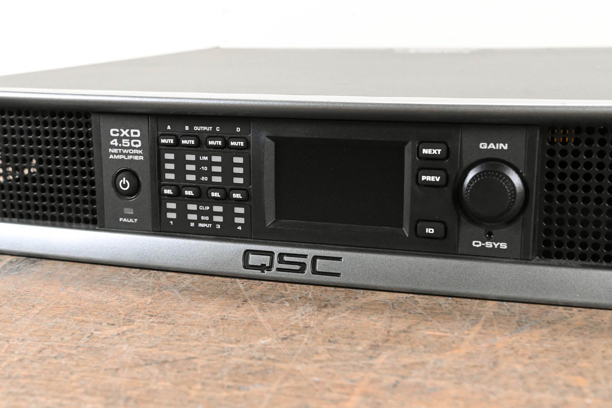 QSC CXD4.5 4-Channel Installation Power Amplifier with DSP