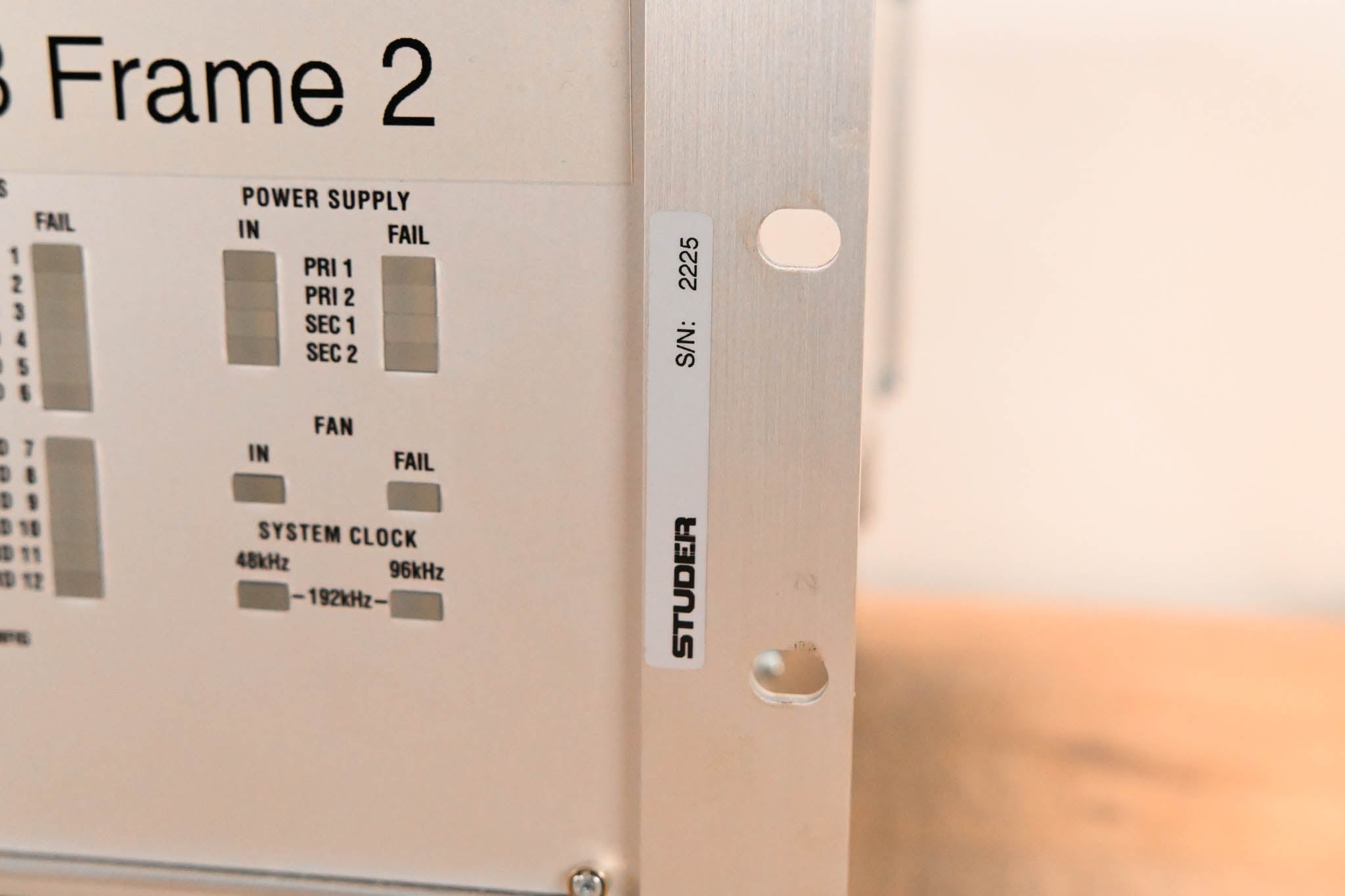 Studer D23m I/O System w/ A-Link HD Card, Fan Module, and Filter Module