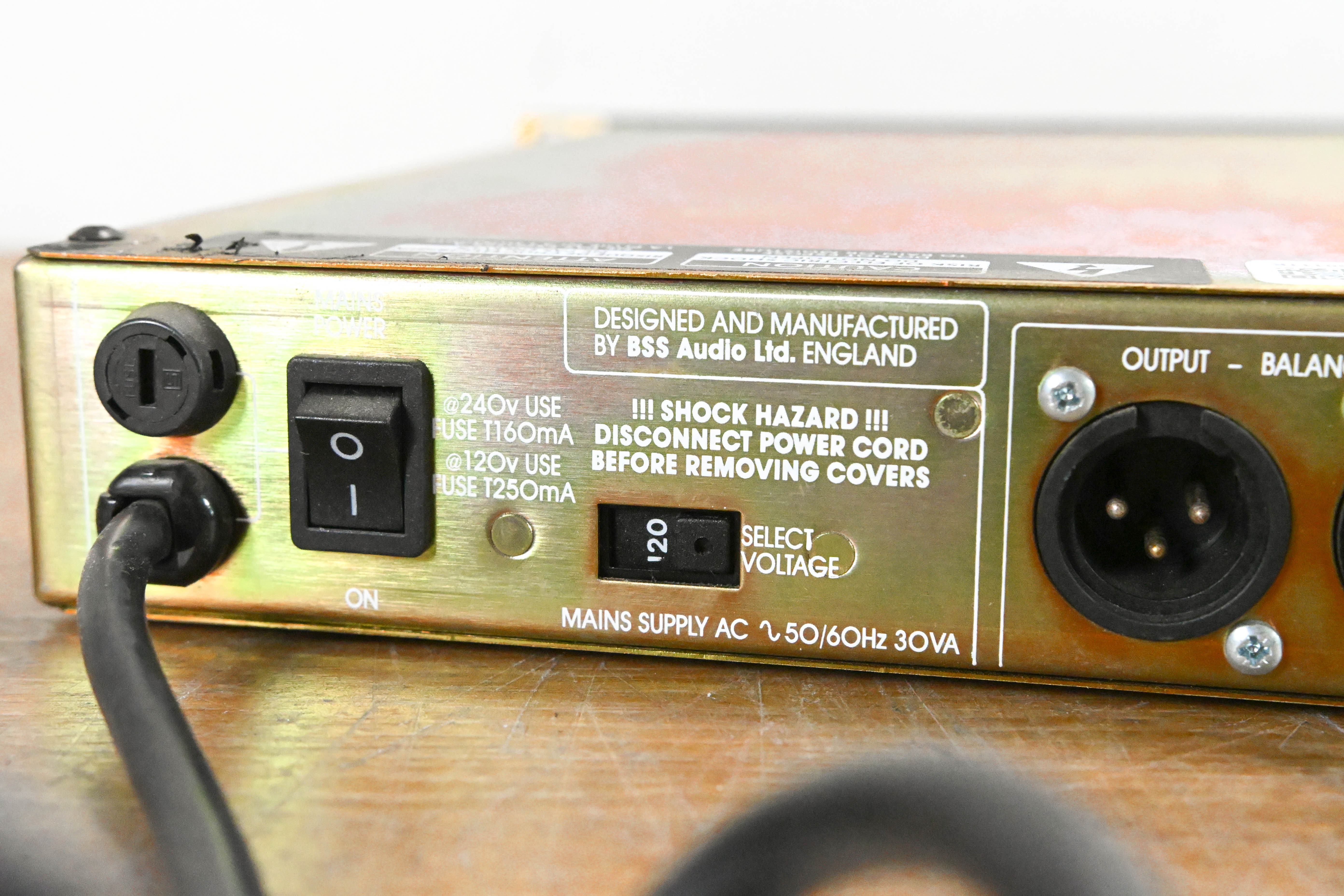 BSS DPR-404 4-Channel Compressor/De-Esser