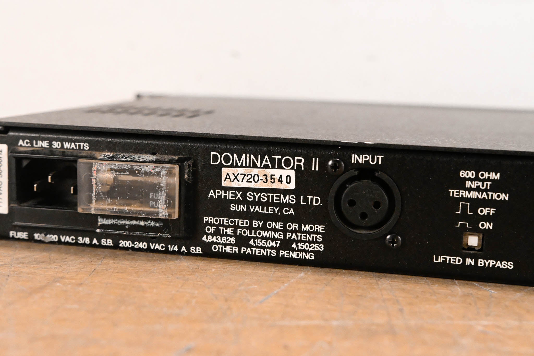 Aphex 720 DOMINATOR II Precision Multiband Peak Limiter