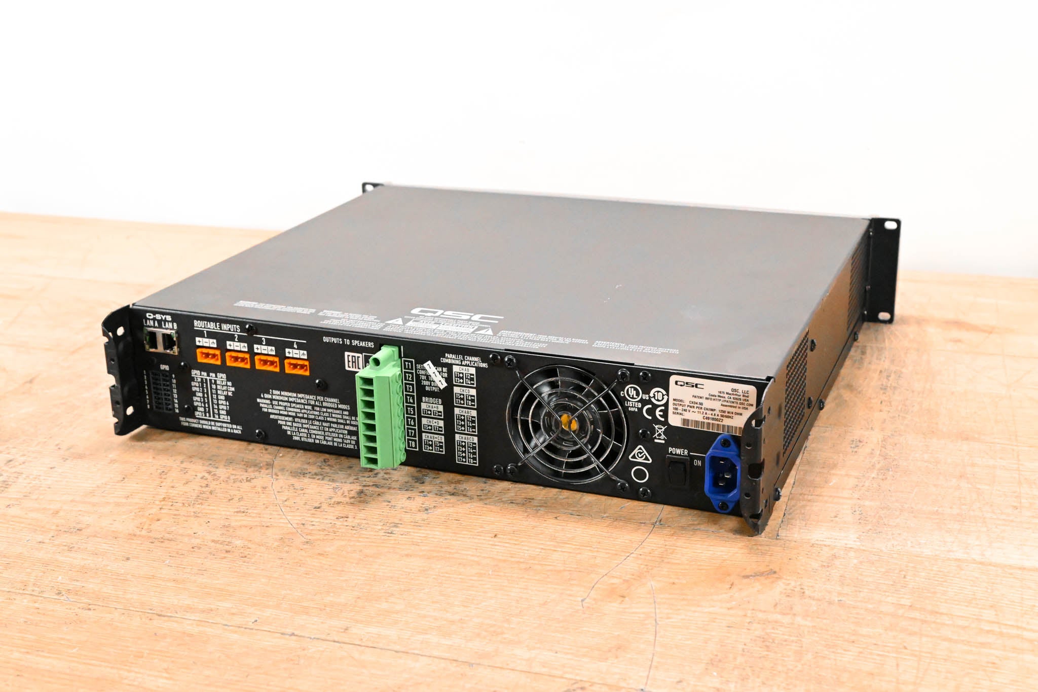 QSC CXD4.5Q 4-Channel Network Amplifier