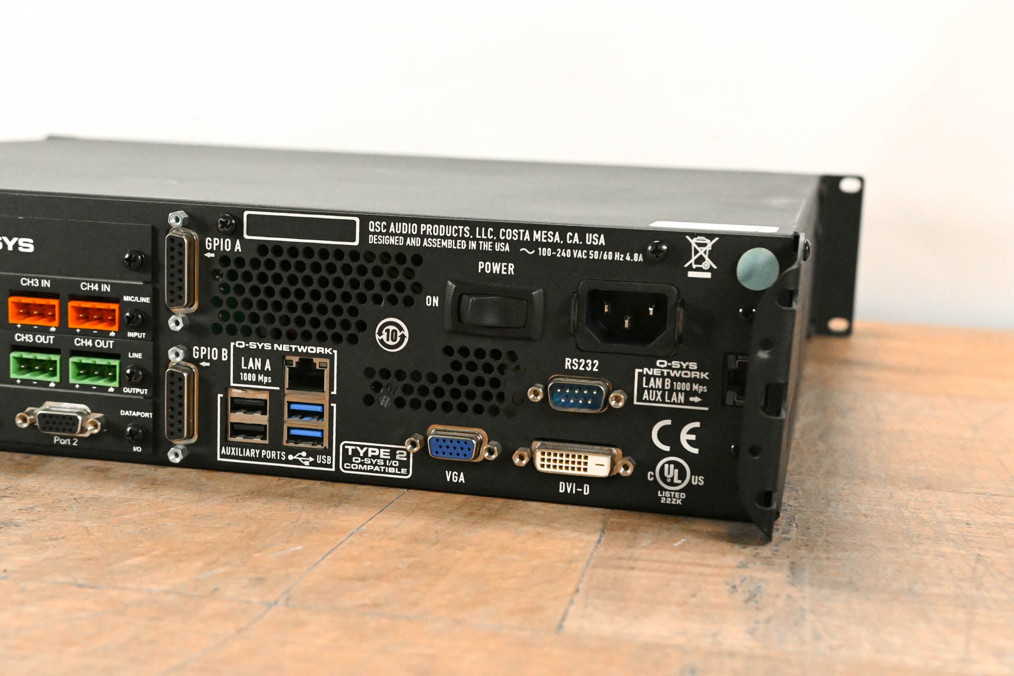 QSC Q-SYS Core 250i Integrated System Processor
