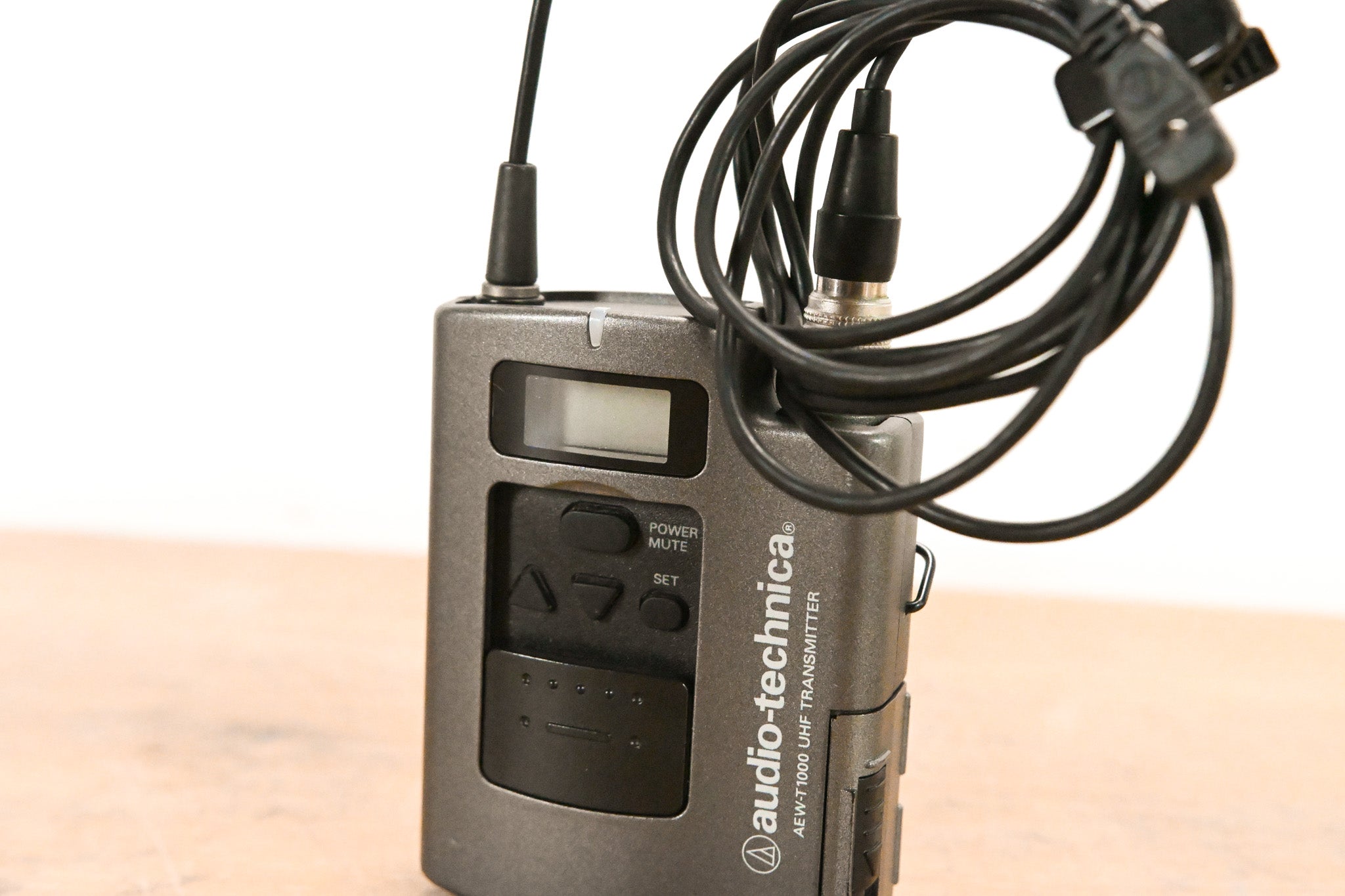 Audio-Technica AEW-T1000 Wireless Bodypack w/ Lavalier Mic - 655-680 MHz