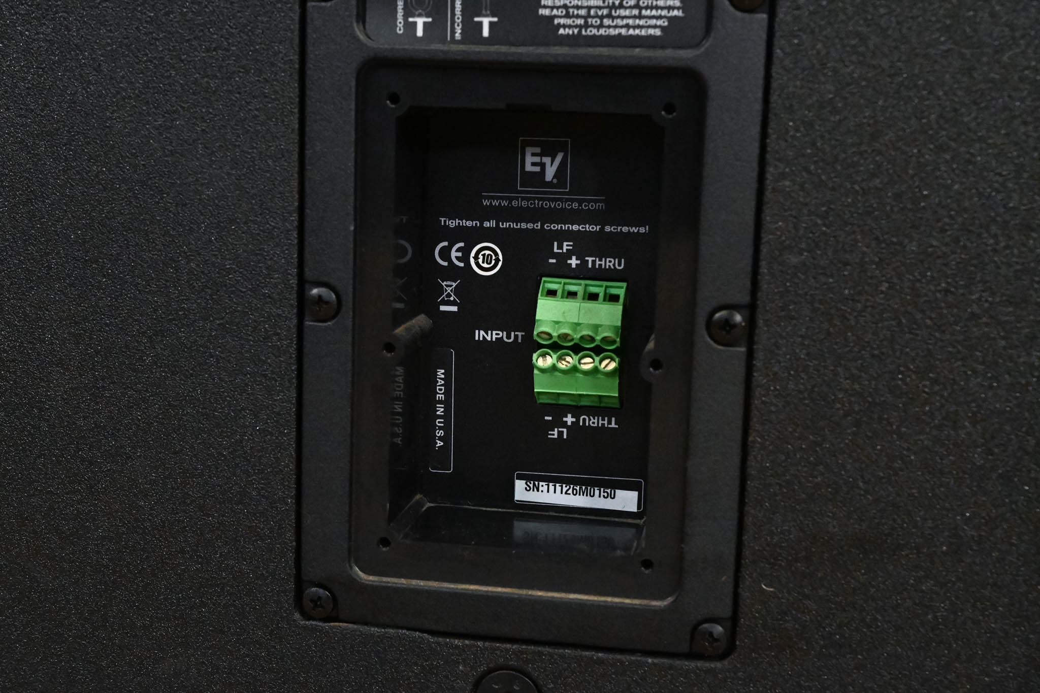 Electro-Voice (EV) EVF-1181S 18" Passive Subwoofer