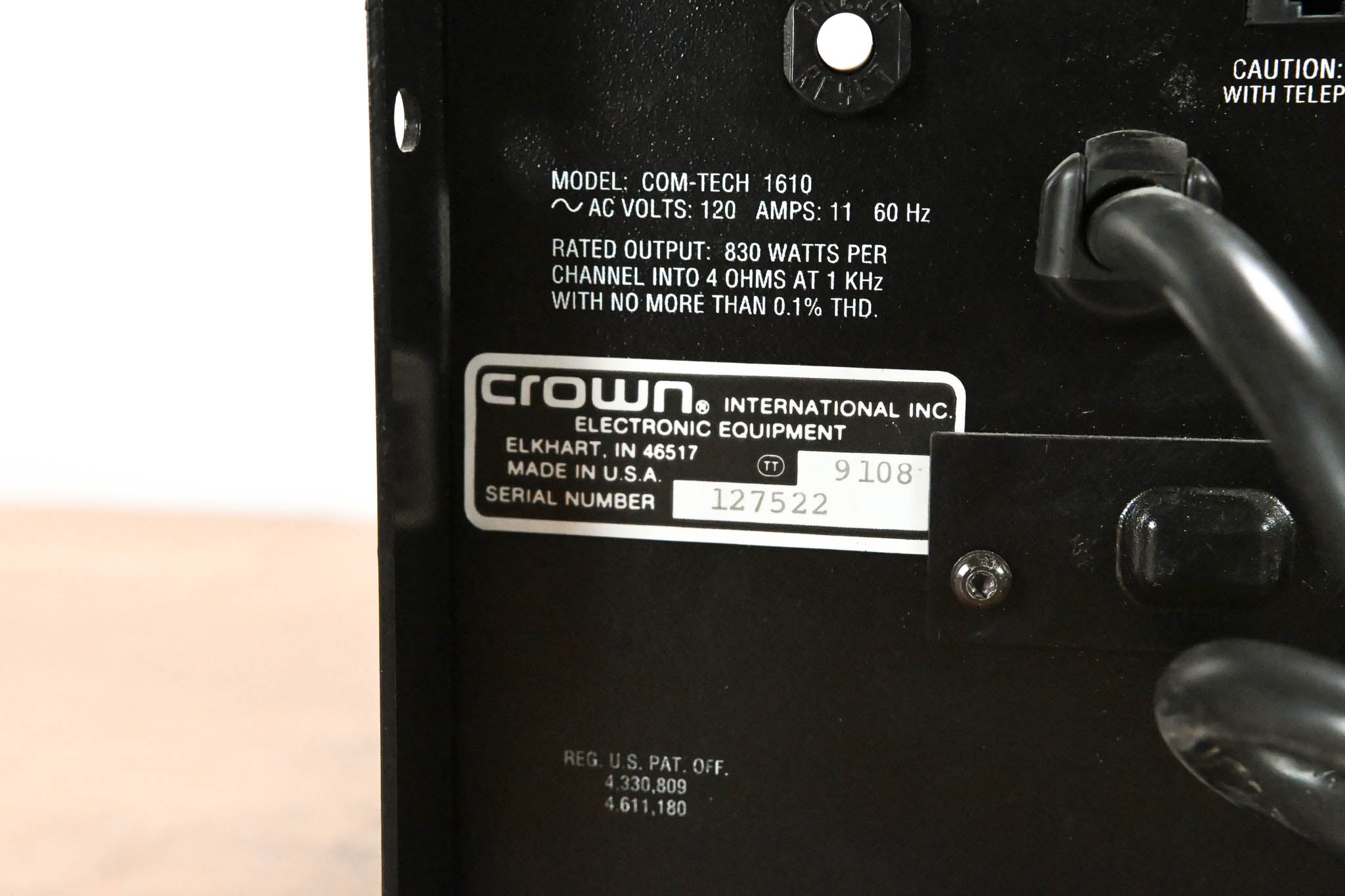 Crown Com-Tech 1610 2-Channel Power Amplifier