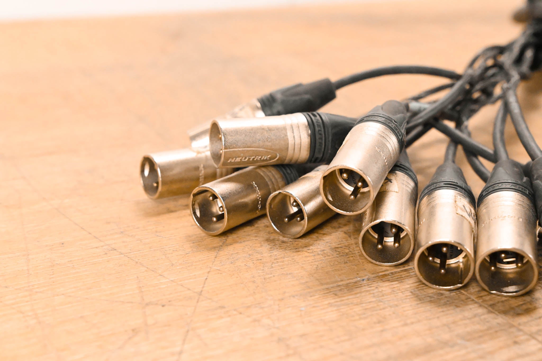 Unbranded DT-12 Female 37-Pin Connector to (12x)XLRM Cable - 75ft