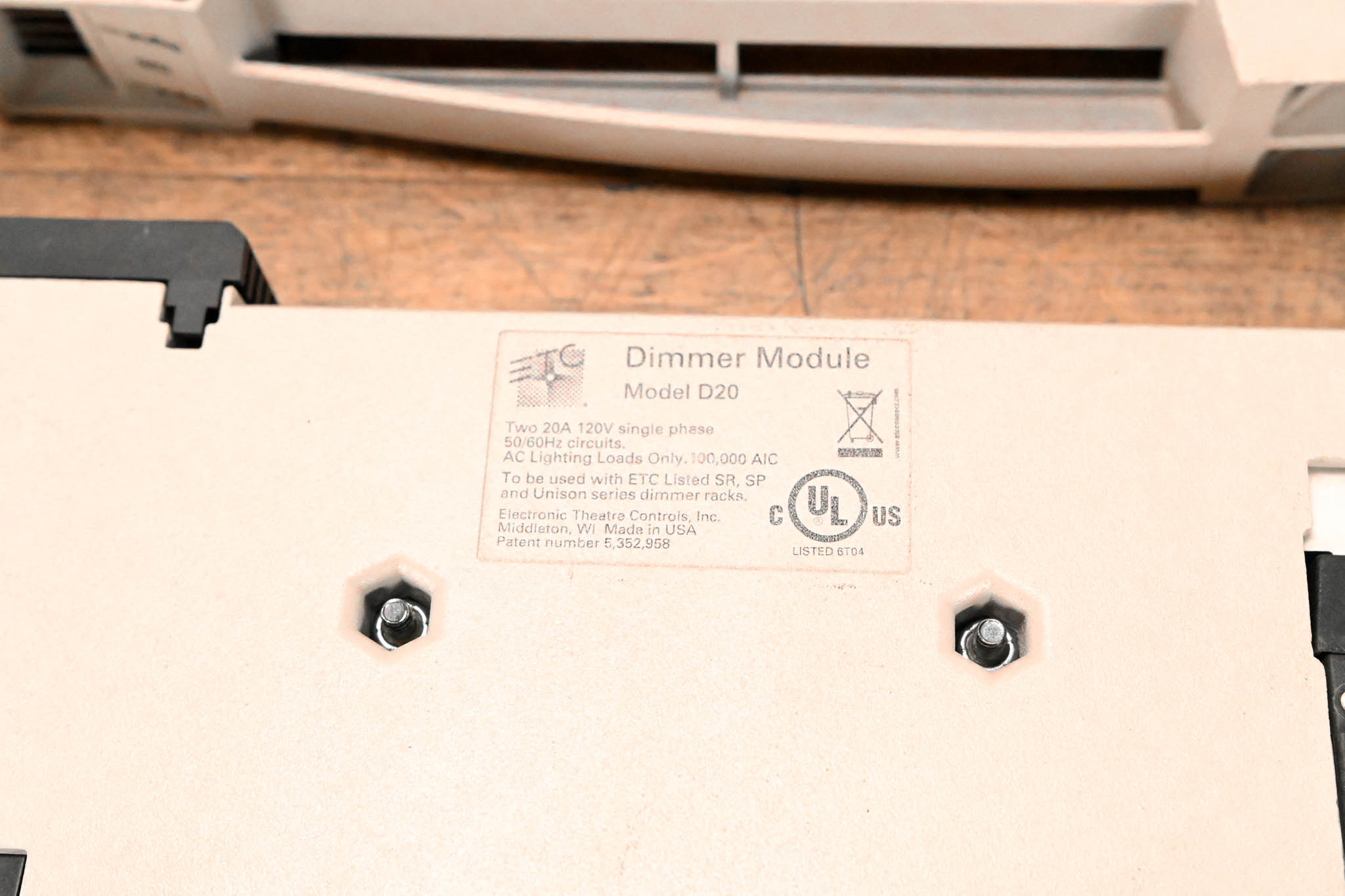 ETC D20 Dual 20A Dimmer Module (Pack of 5)