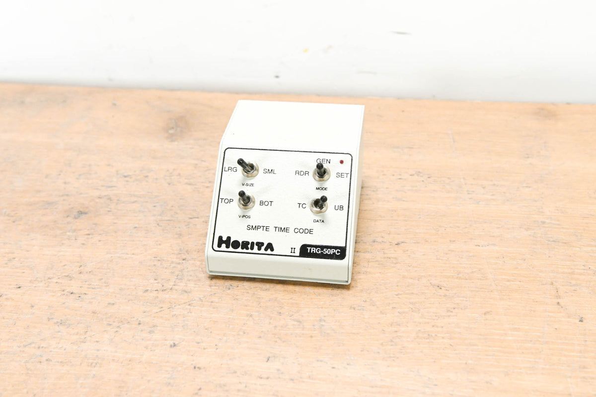 Horita TRG-50PC SMPTE LTC Generator/Reader/Window Burn (NO POWER SUPPLY)