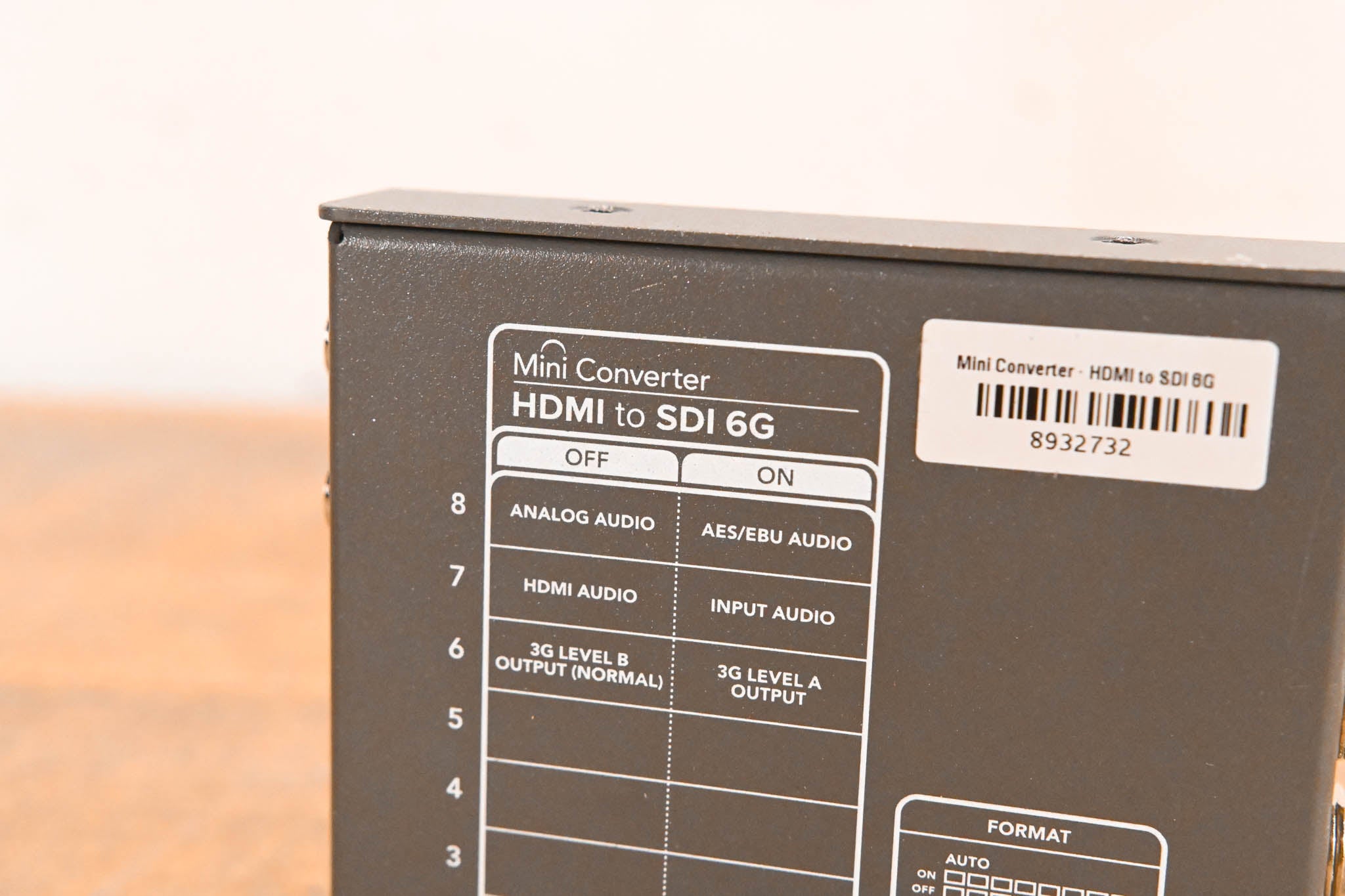 Blackmagic Design Mini Converter HDMI to SDI 6G (NO POWER SUPPLY)