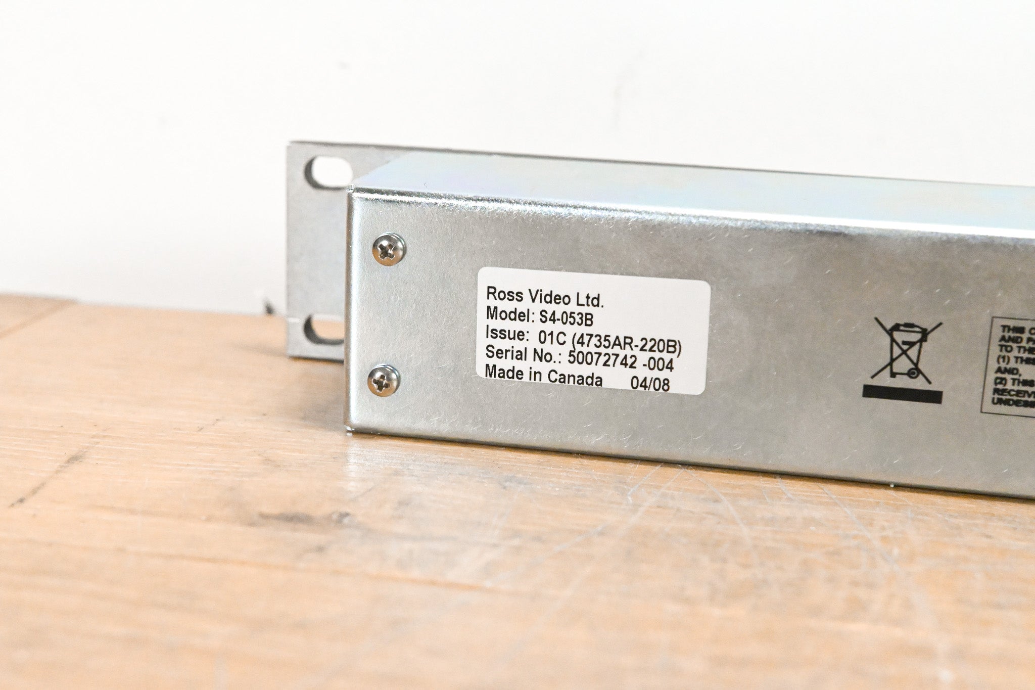 Ross S4-053B 47-Button Auxiliary Control Panel