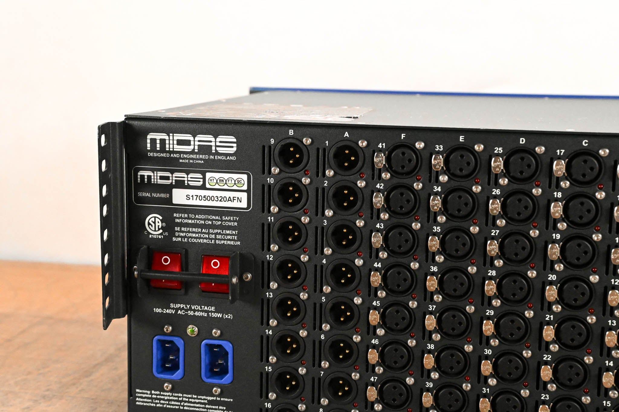Midas DL251 PRO Series 48-input / 16-output Stage Box