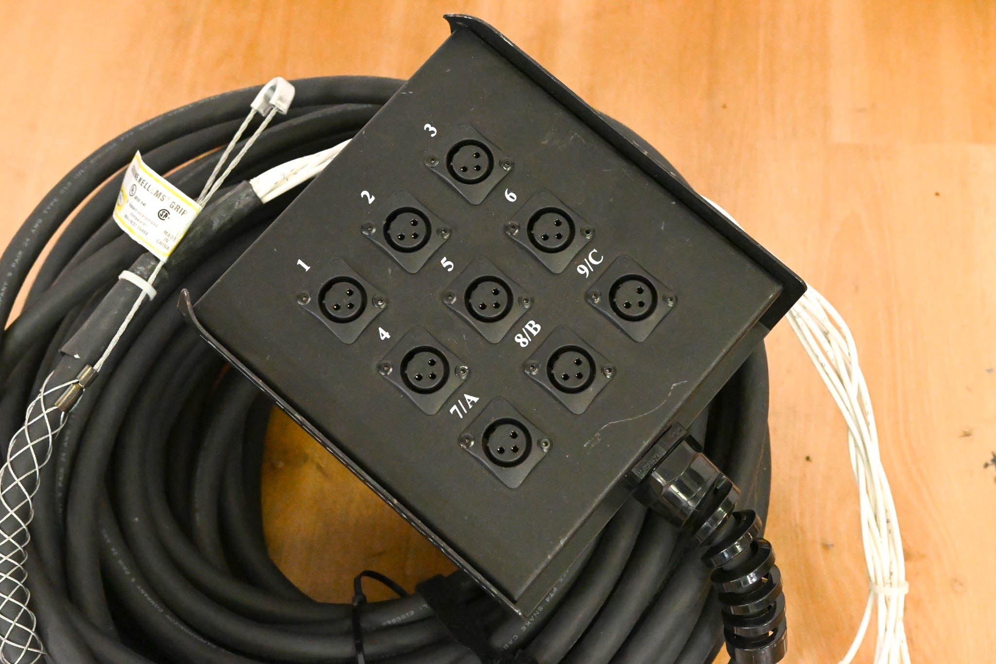 Rapco Horizon 9-Channel XLR Drop Snake - 100'