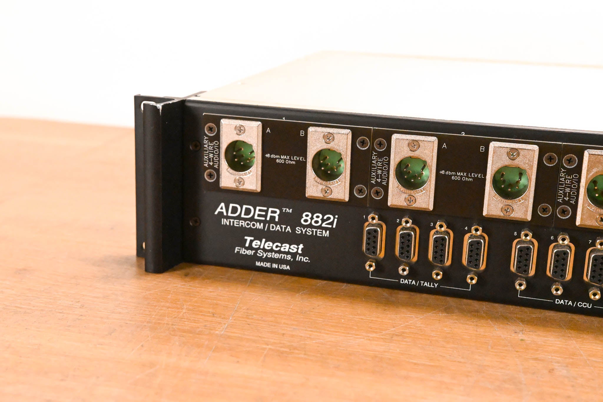 Telecast Fiber Systems Adder 882i Fiber Intercom Data System (NO PSU)