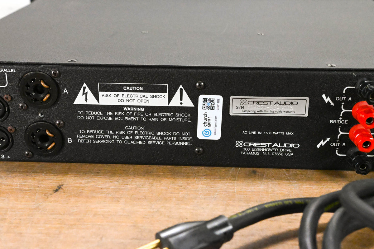 Crest Audio FA1201 2-Channel Power Amplifer