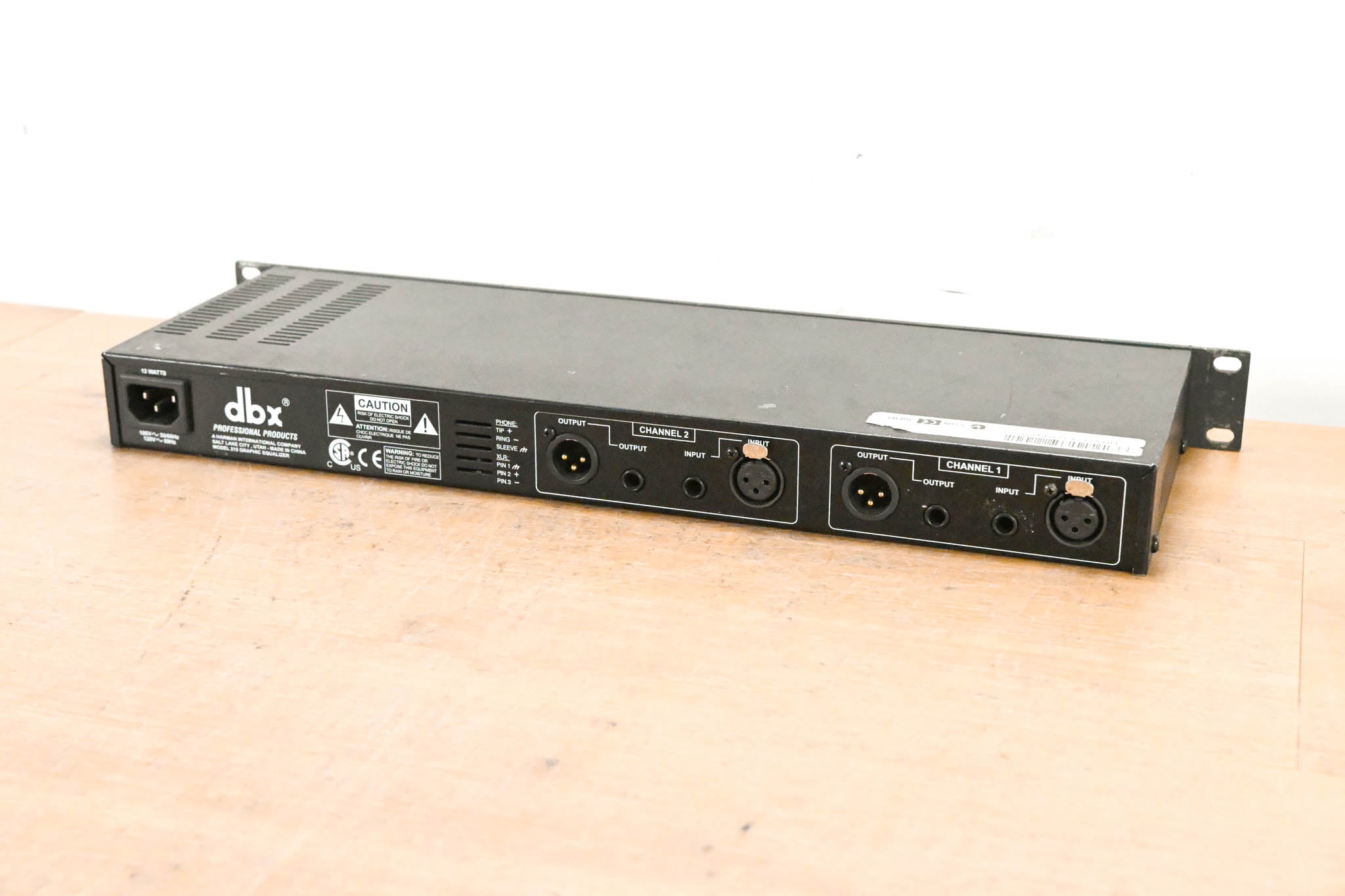 dbx 215 Dual Channel 15-Band Graphic Equalizer
