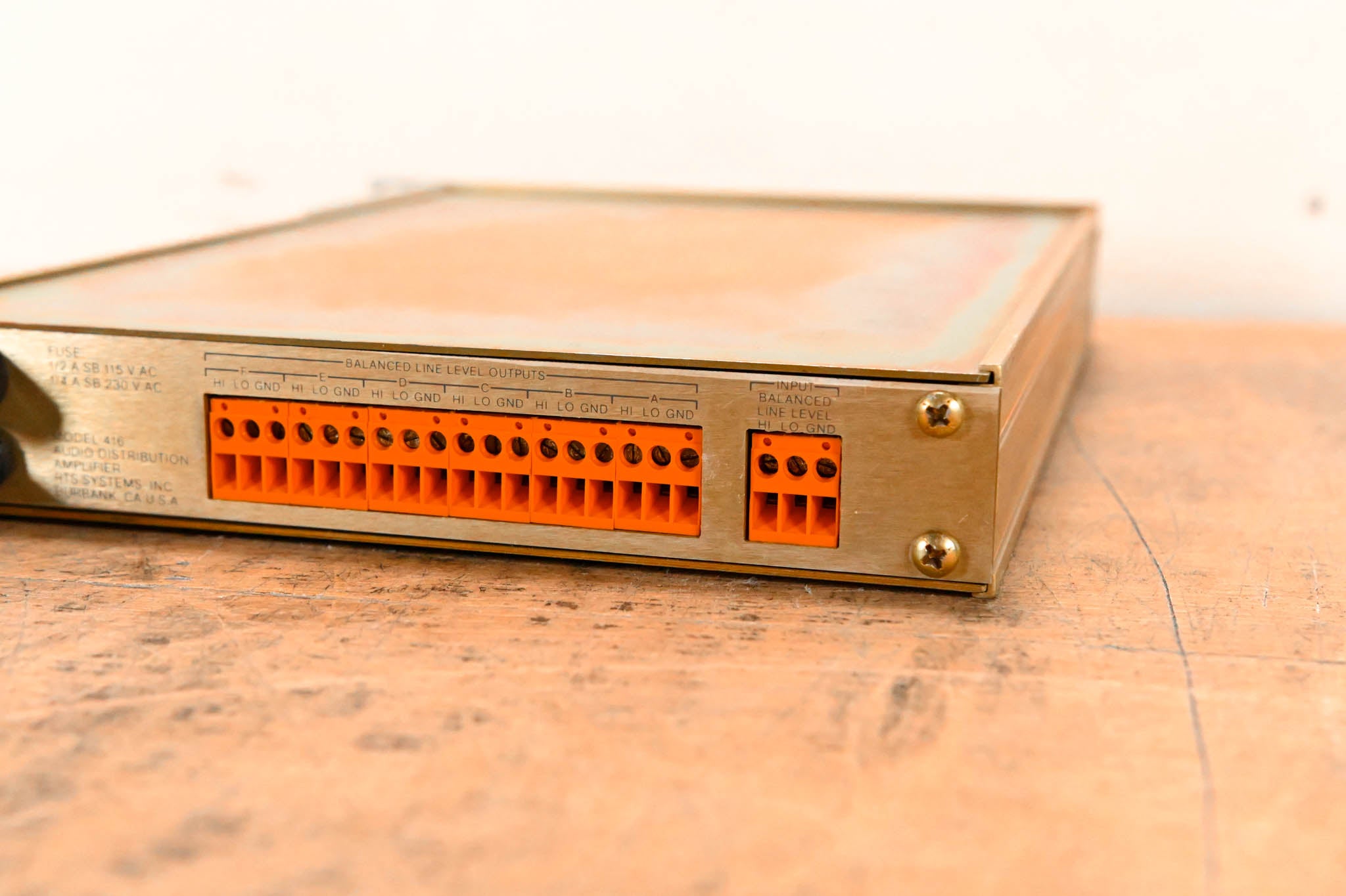 RTS 416 Audio Distribution Amplifier