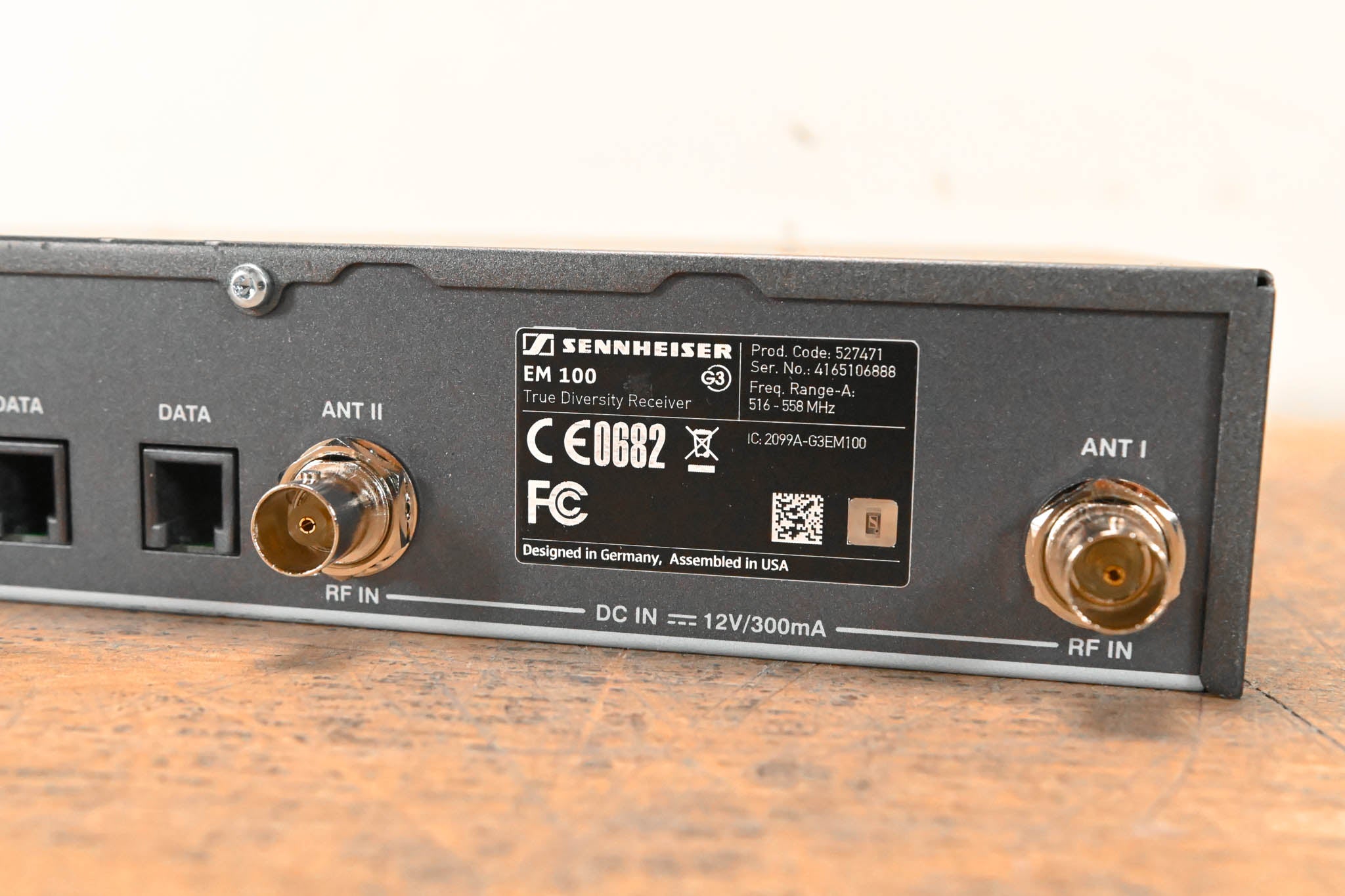 Sennheiser ew 100 G3 Bodypack Wireless System - A Range NO POWER SUPPLY