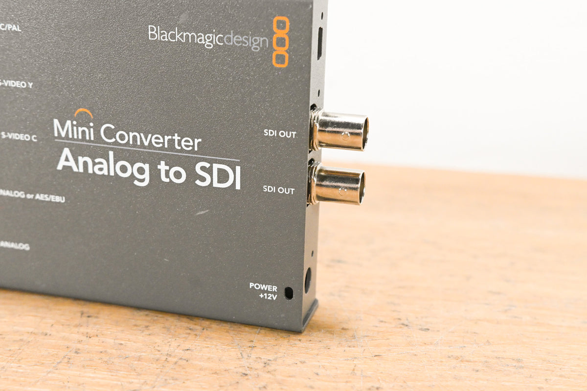 Blackmagic Design Mini Converter Analog to SDI (NO POWER SUPPLY)