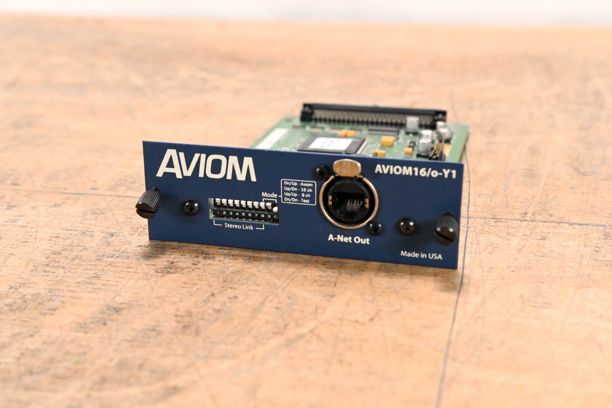 Aviom 16/o-Y1 A-Net Card for Yamaha Digital Products