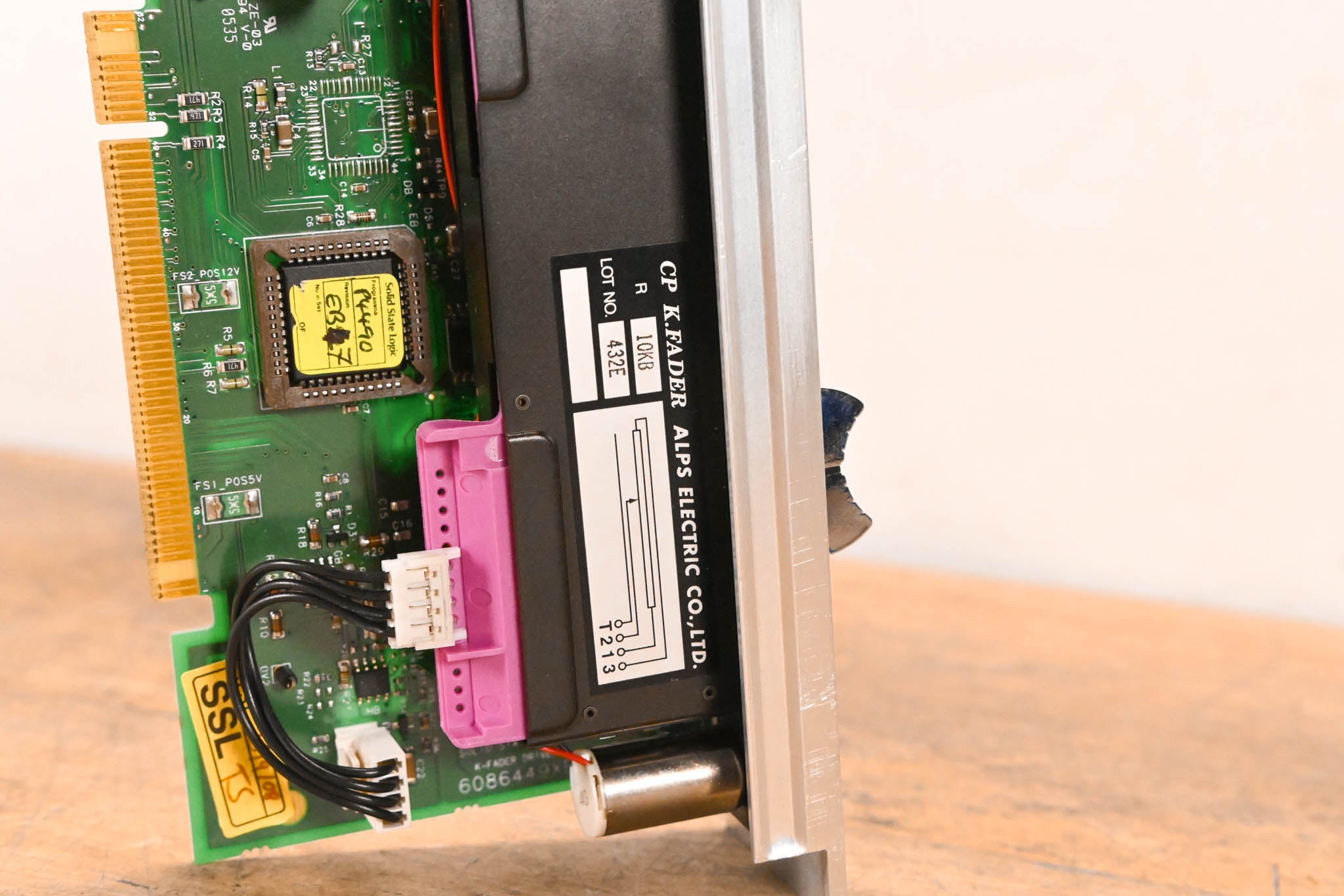 Solid State Logic C300 HD Motorized Fader Module – ALPS K-Fader Assembly