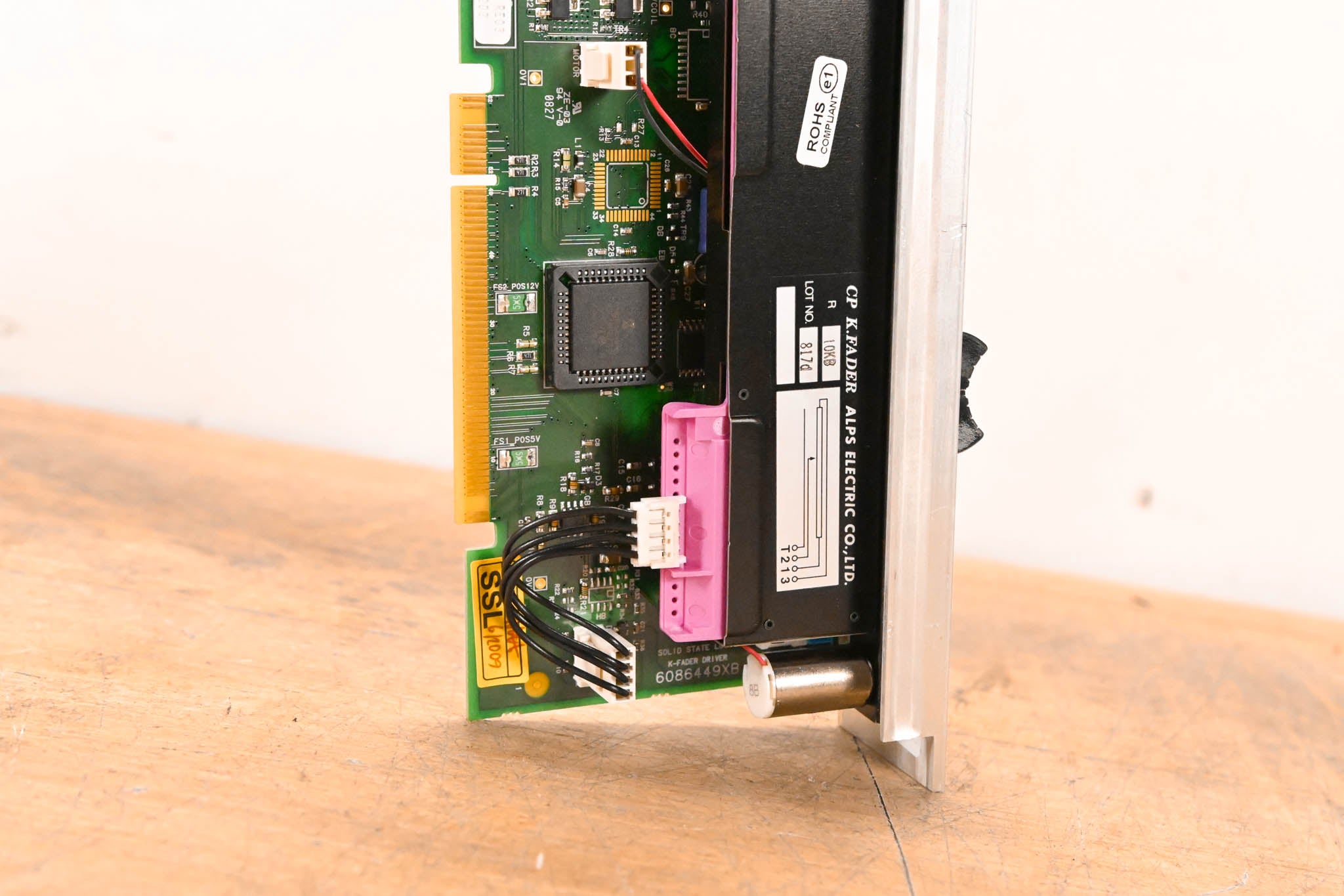 Solid State Logic C300 HD Motorized Fader Module – ALPS K-Fader Assembly