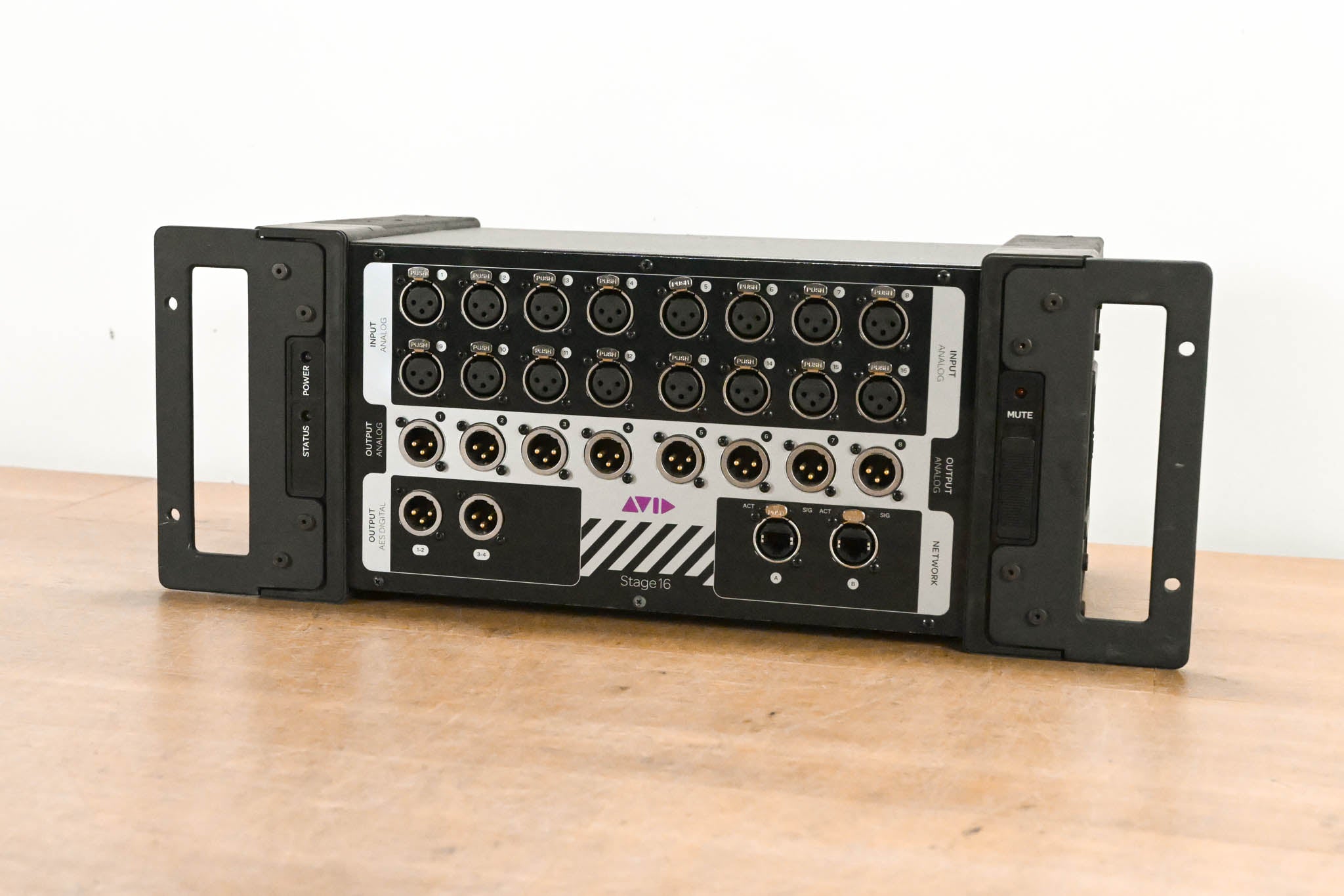 AVID Venue Stage 16 Remote I/O Stage Rack for S3L Digital Mixing System
