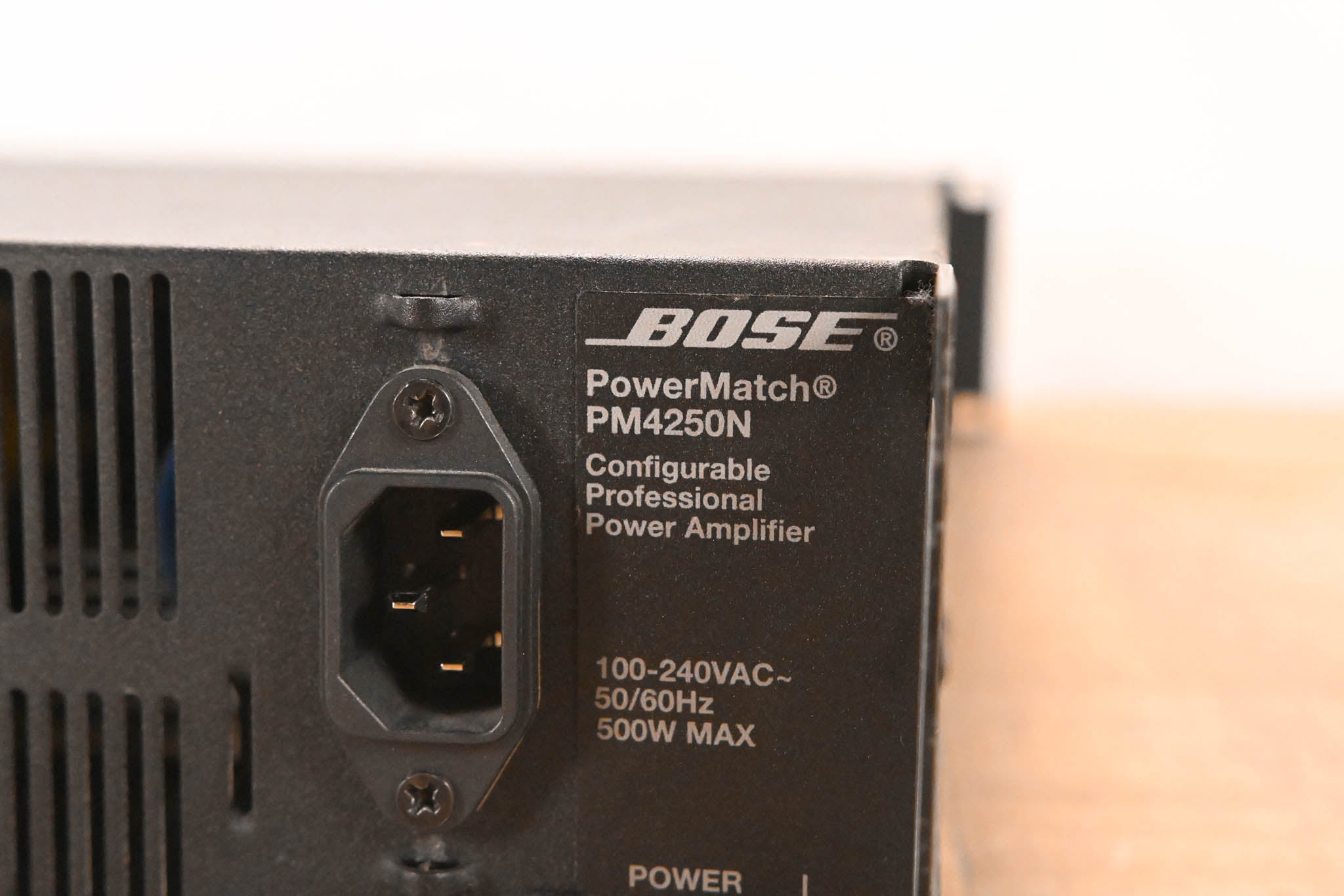 Bose PowerMatch PM4250N Configurable Power Amplifier CG01VTV
