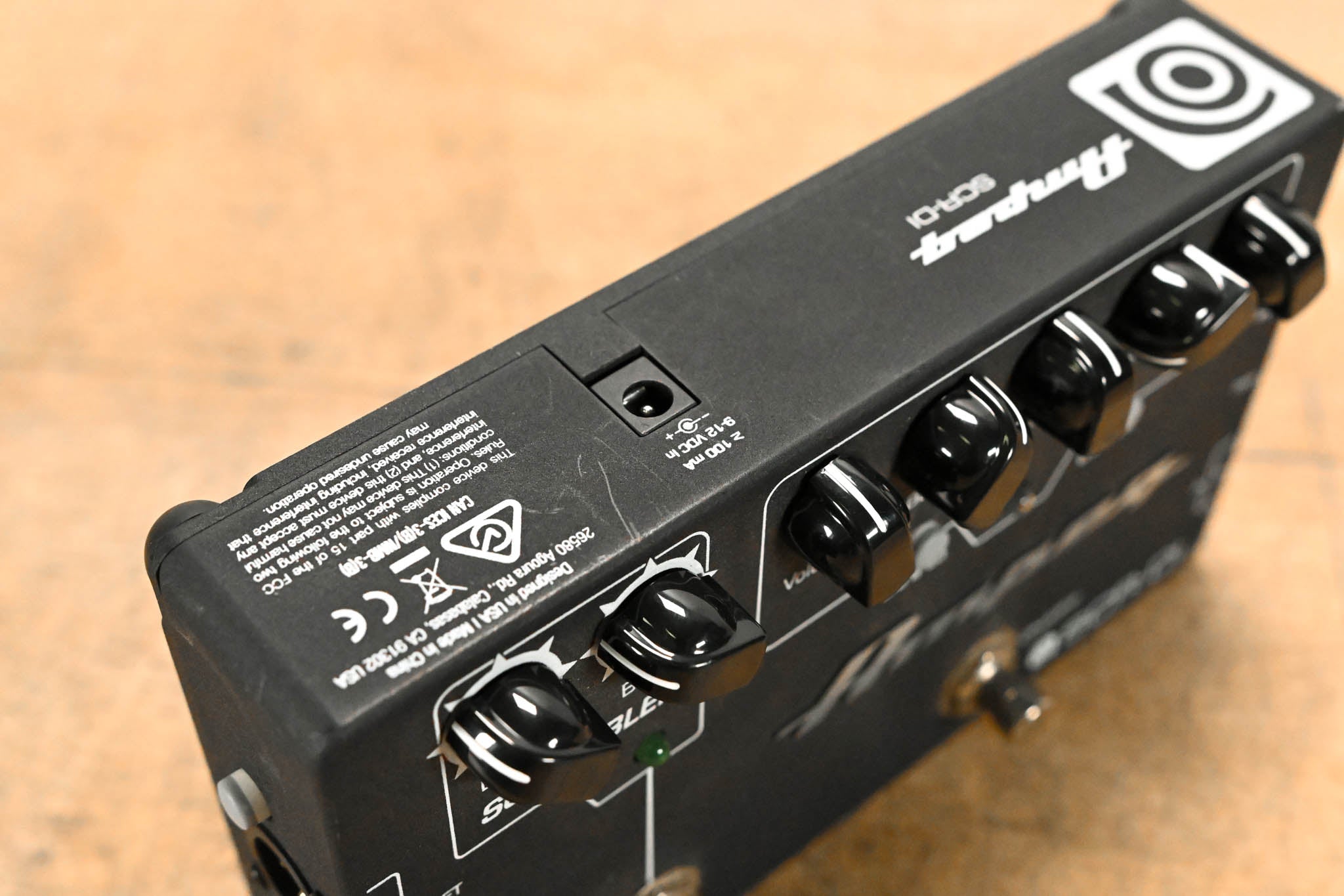Ampeg SCR-DI Bass DI Preamp with Scrambler Overdrive (NO PSU)