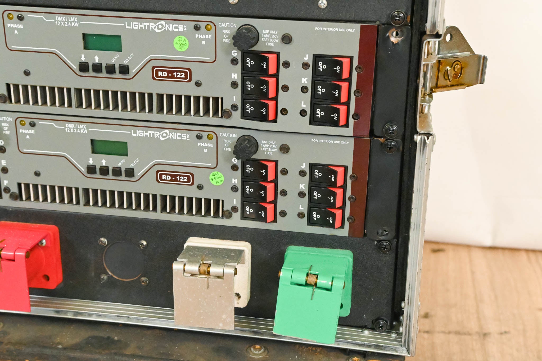 Lightronics 24-Channel Dimmer Rack with Road Case